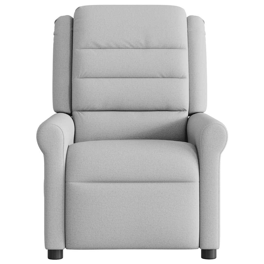 vidaXL Sessel Massagesessel Wolkengrau Stoff (1-St) günstig online kaufen