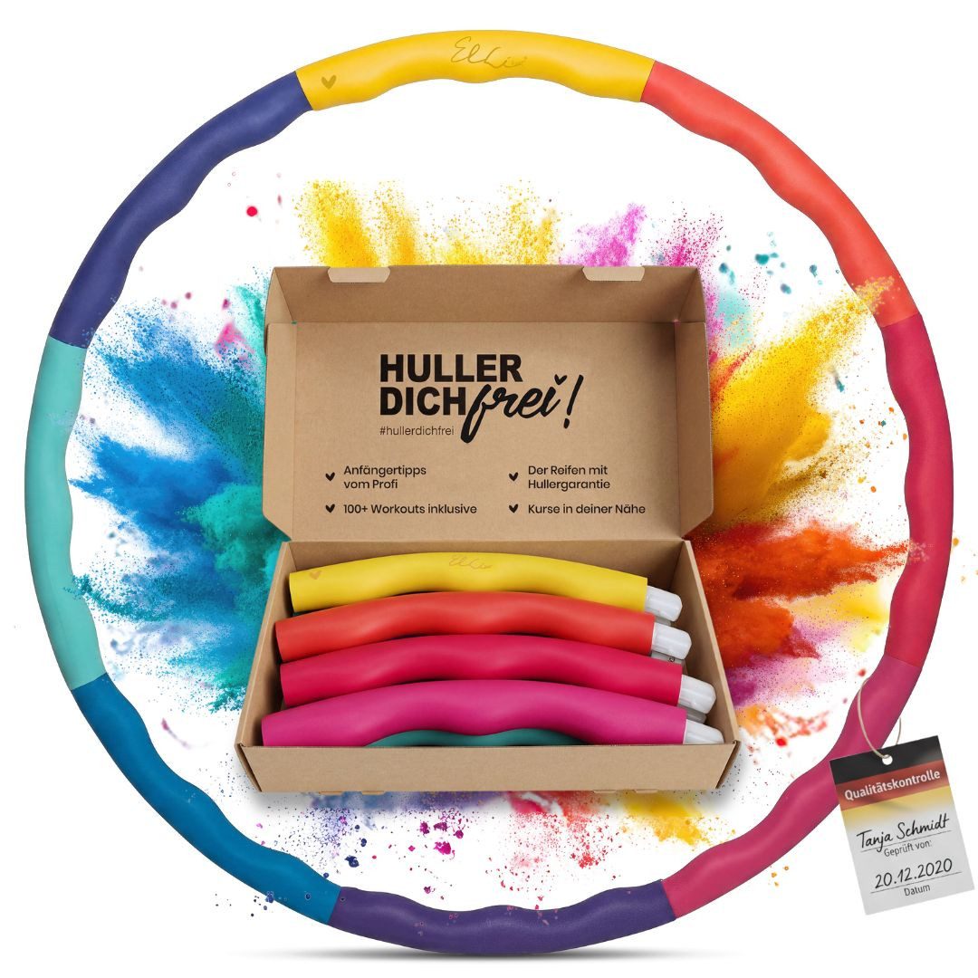 ElLi Hoop Hula-Hoop-Reifen Elli Hoop - Hula Hoop Reifen M (8-tlg)