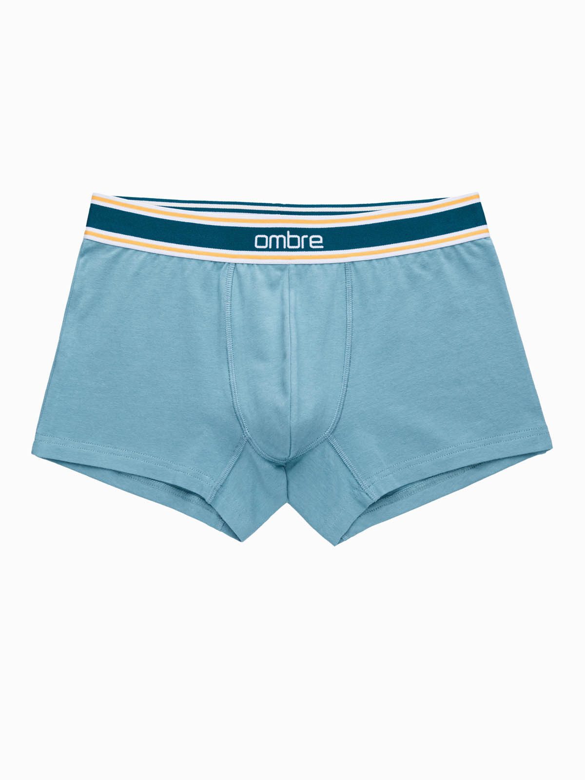 OMBRE Boxer 3er-Pack klassische Herren-Boxershorts mit dekorativem Bund