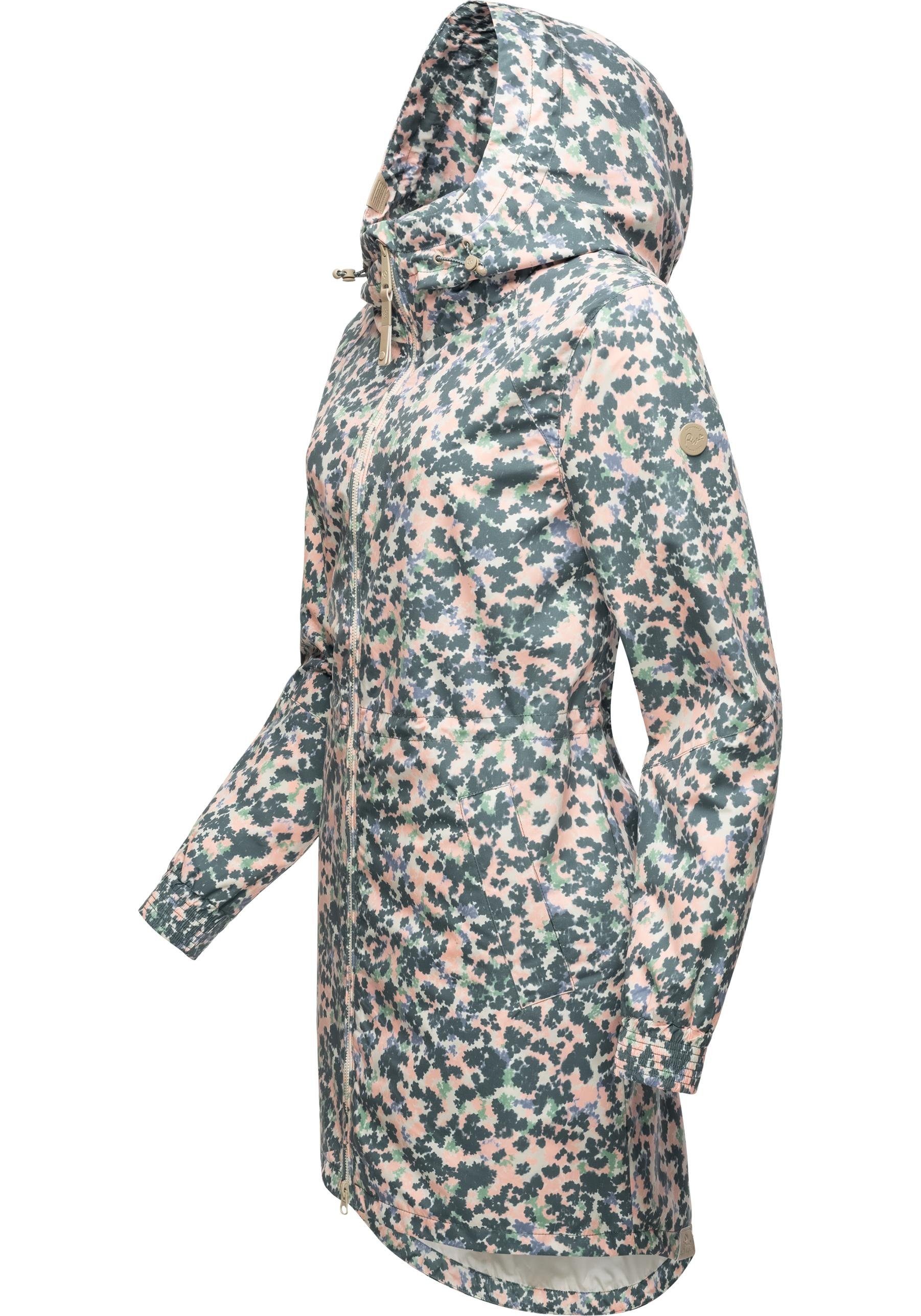 Ragwear Outdoorjacke Bronja Print stylischer Übergangsmantel günstig online kaufen