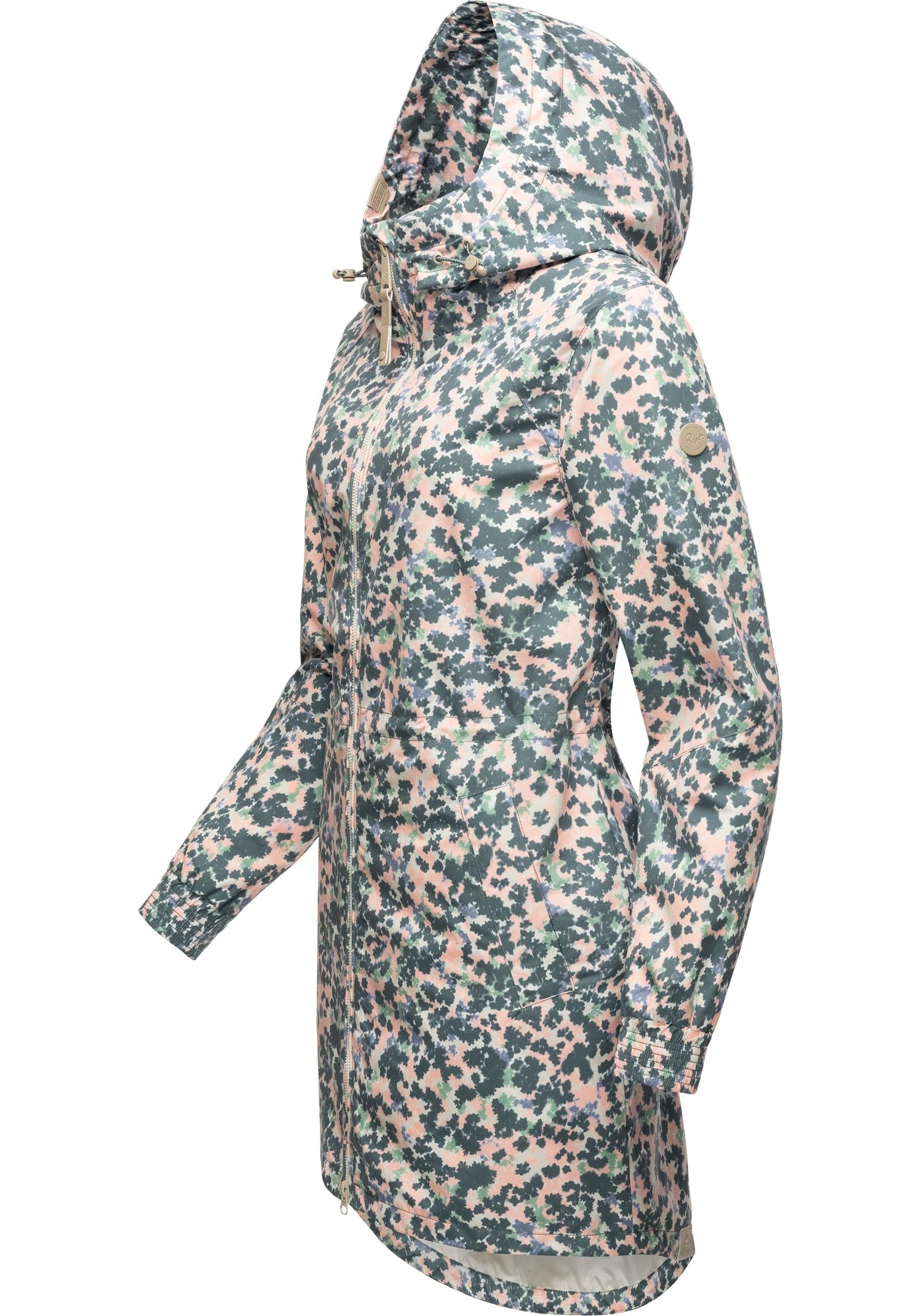 Bronja Übergangsmantel Outdoorjacke Print mit Print coolem Ragwear stylischer