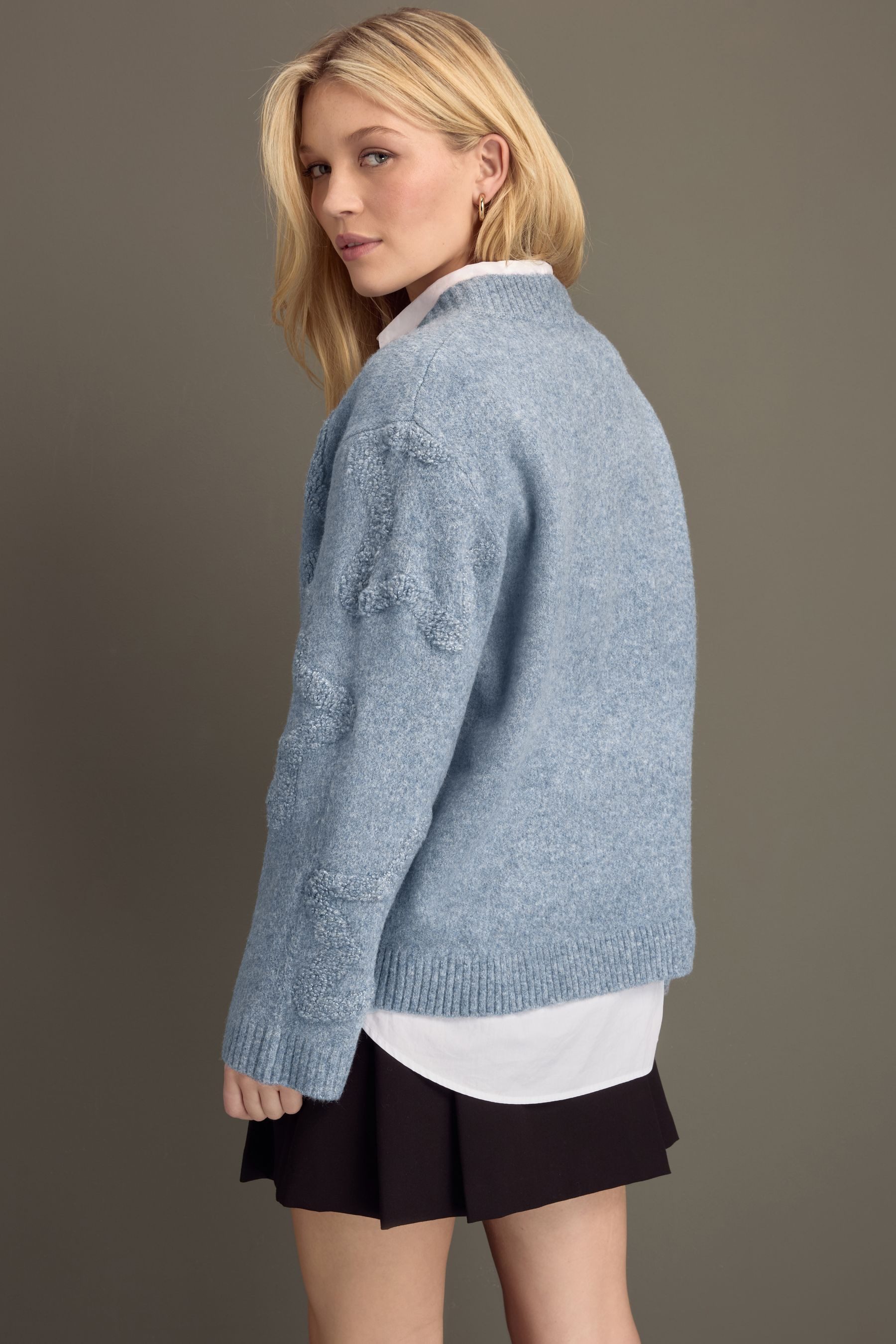 Next Strickpullover Strickpullover mit V-Ausschnitt und günstig online kaufen
