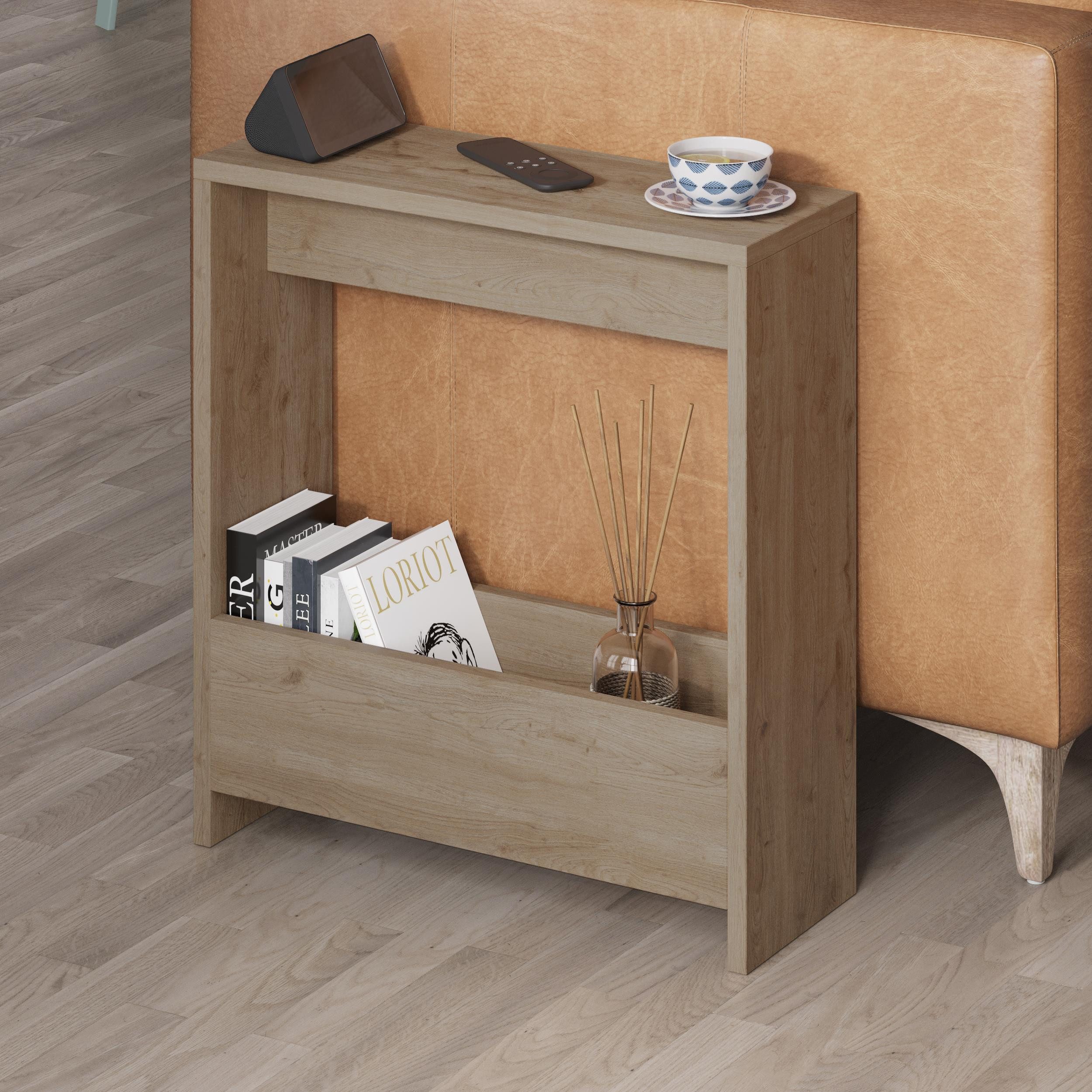 Decortie Beistelltisch Simpi (pack), Moderner Beistelltisch, Mehrzweck mit Kreativität, 55 x 20 x 60 cm