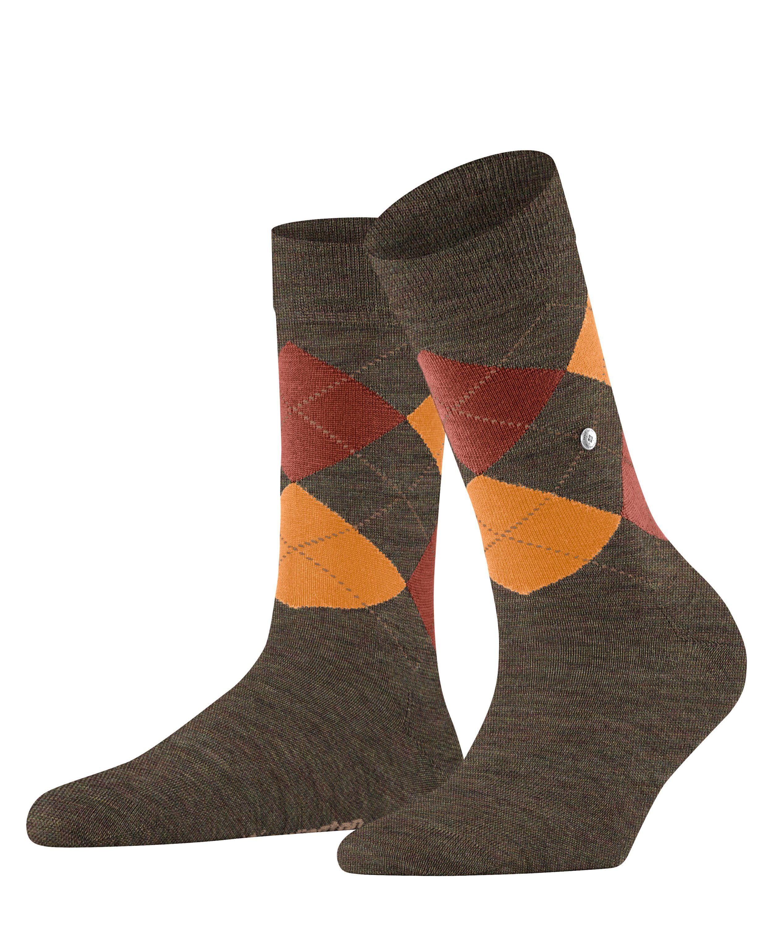 Burlington Socken Melange Marylebone (1-Paar) callagreen (7461) | Wintersocken