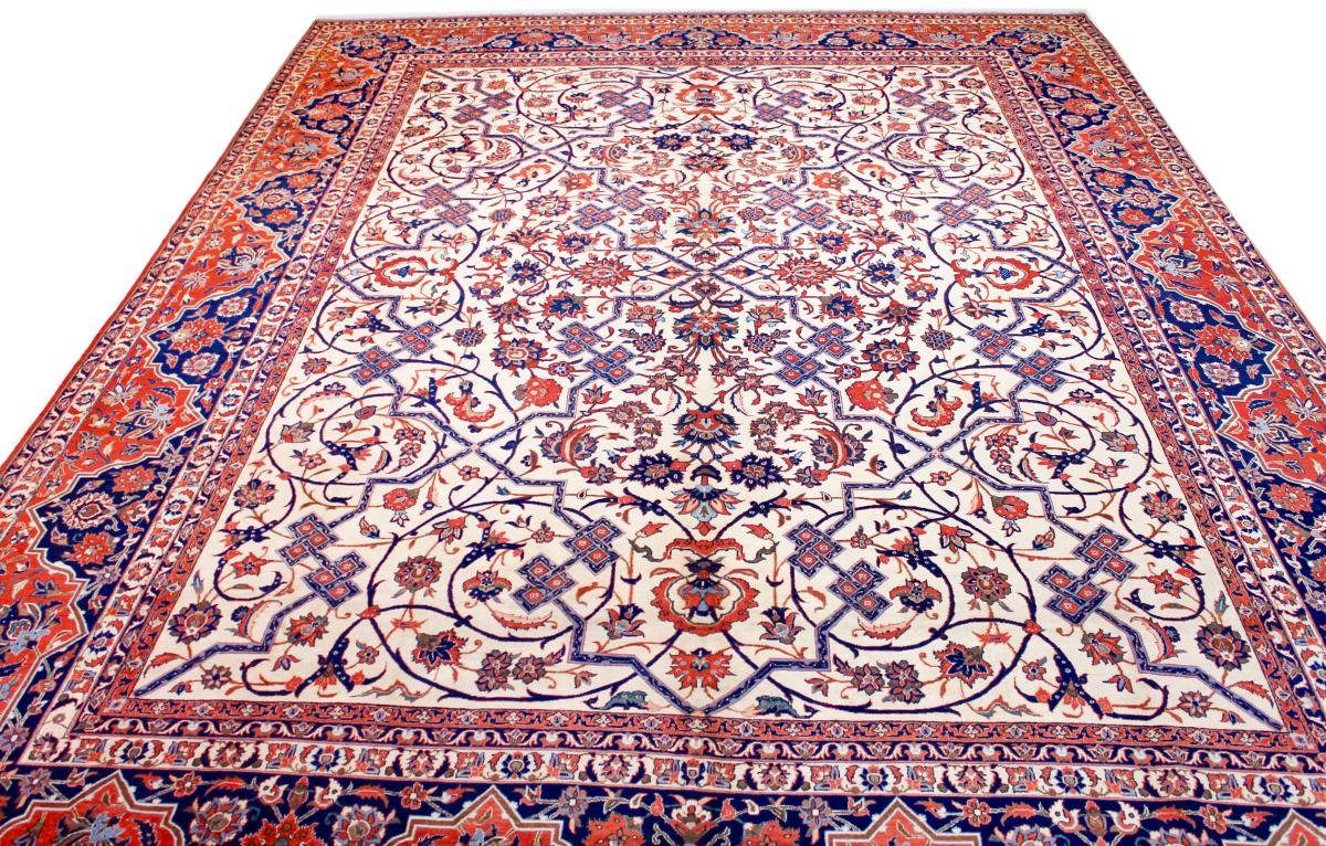 Orientteppich Isfahan 312x436 Handgeknüpfter Perserteppich, rechteckig, Nain Höhe: 8 / Trading, Orientteppich mm