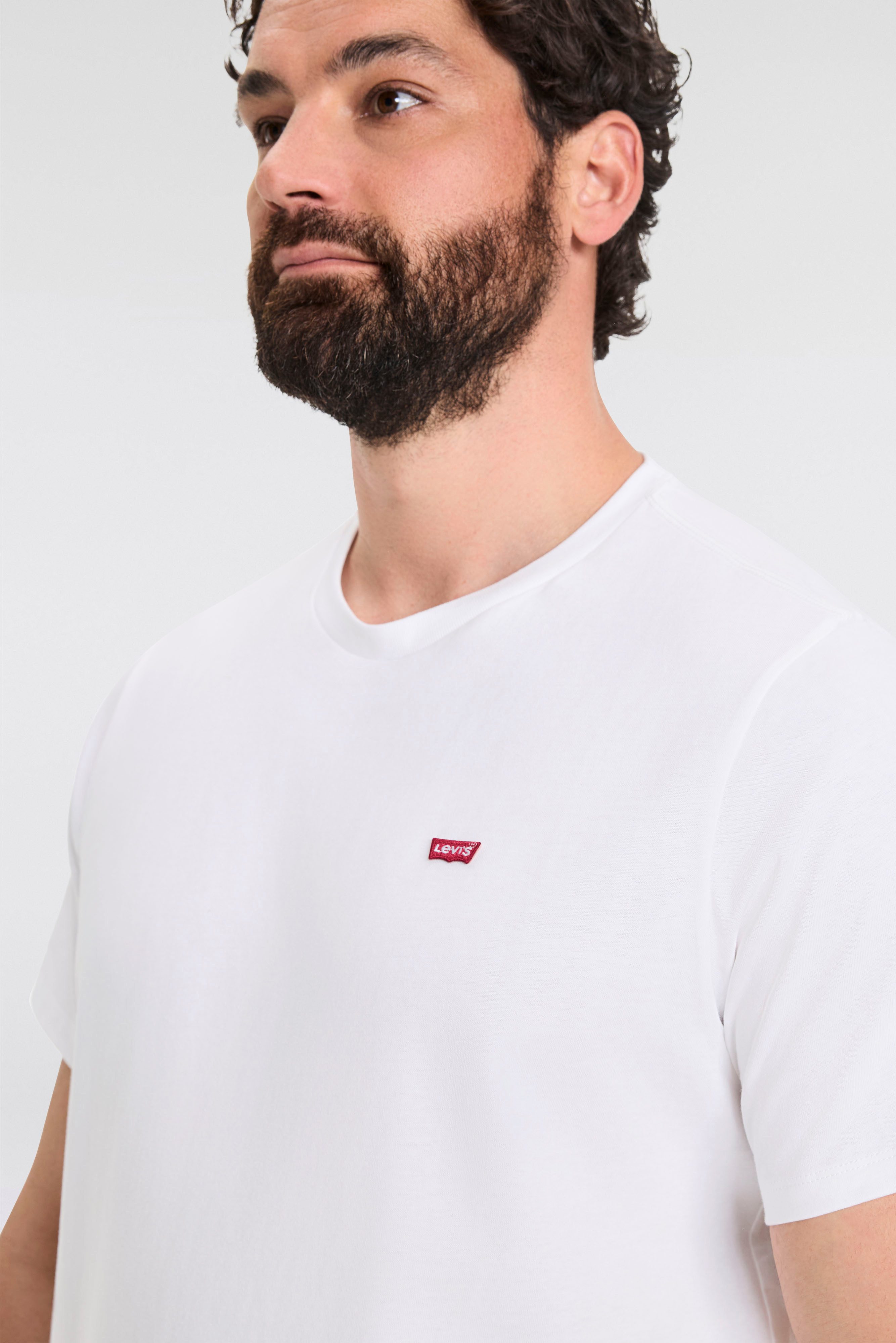 Levi's® Plus T-Shirt LE BIG ORIGINAL HM TEE mit Logo Stickerei