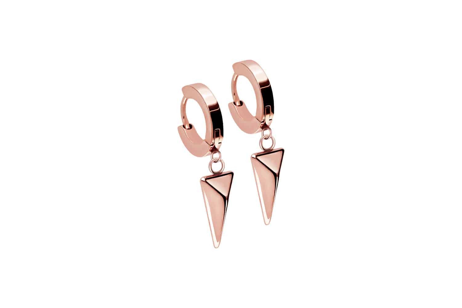 FILANGO Piercing-Set Titan Ohrclicker Creolen BEWEGLICHES günstig online kaufen