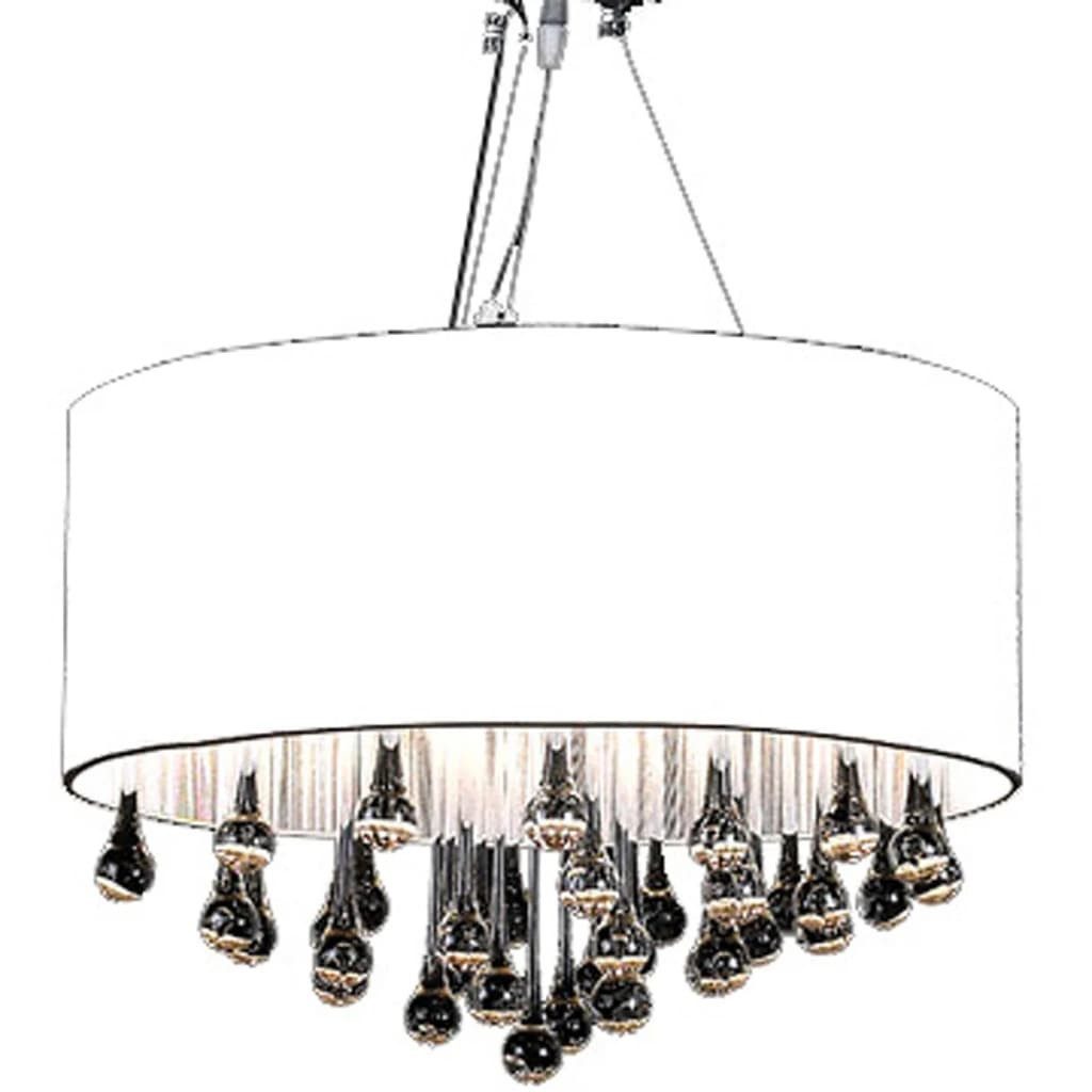 vidaXL Deckenleuchten NA Deckenlampe Deckenleuchte Hängelampe mit 85 Glasen Weiß