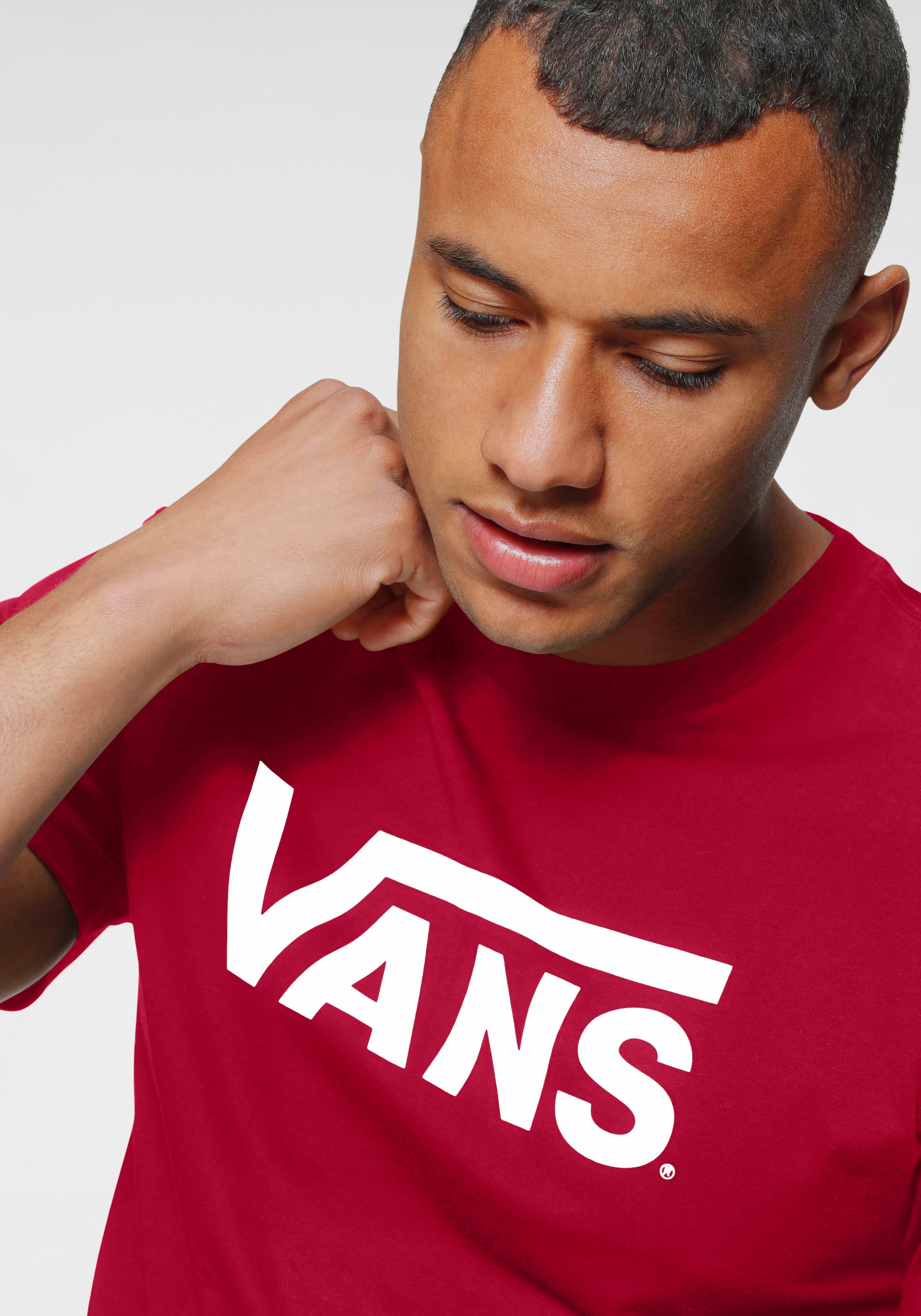 Vans T-Shirt VANS CLASSIC SS TEE Kurzarm, mit Rundhalsausschnitt, aus Baumwolle