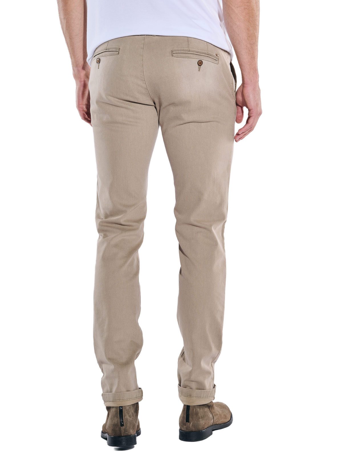 emilio adani Stretch-Jeans Herren Super-Stretch-Jeans slim fit, Beige
