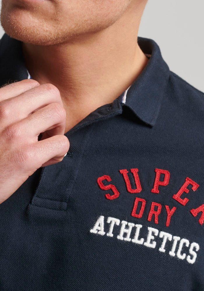 navy POLO Superdry SD-VINTAGE Poloshirt eclipse SUPERSTATE