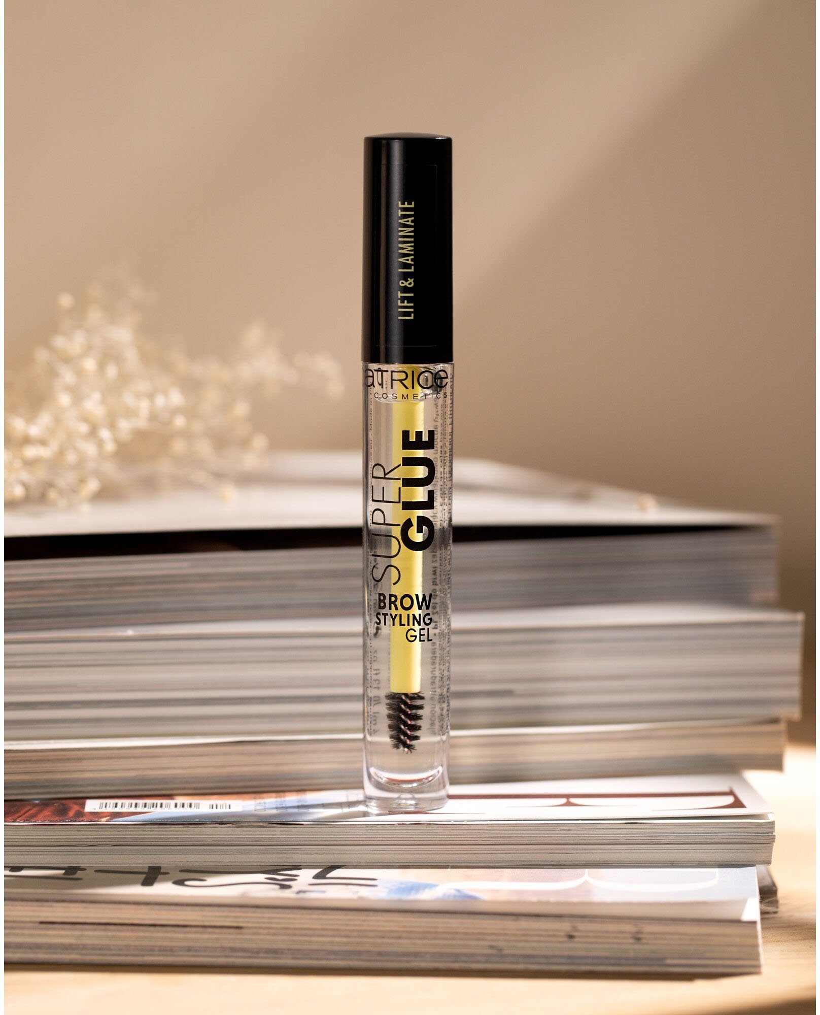 Catrice Augenbrauen-Gel Super Glue Brow Gel, Brow Gel Augen-Make-Up, Styling Halt ultrastarken 3-tlg., für