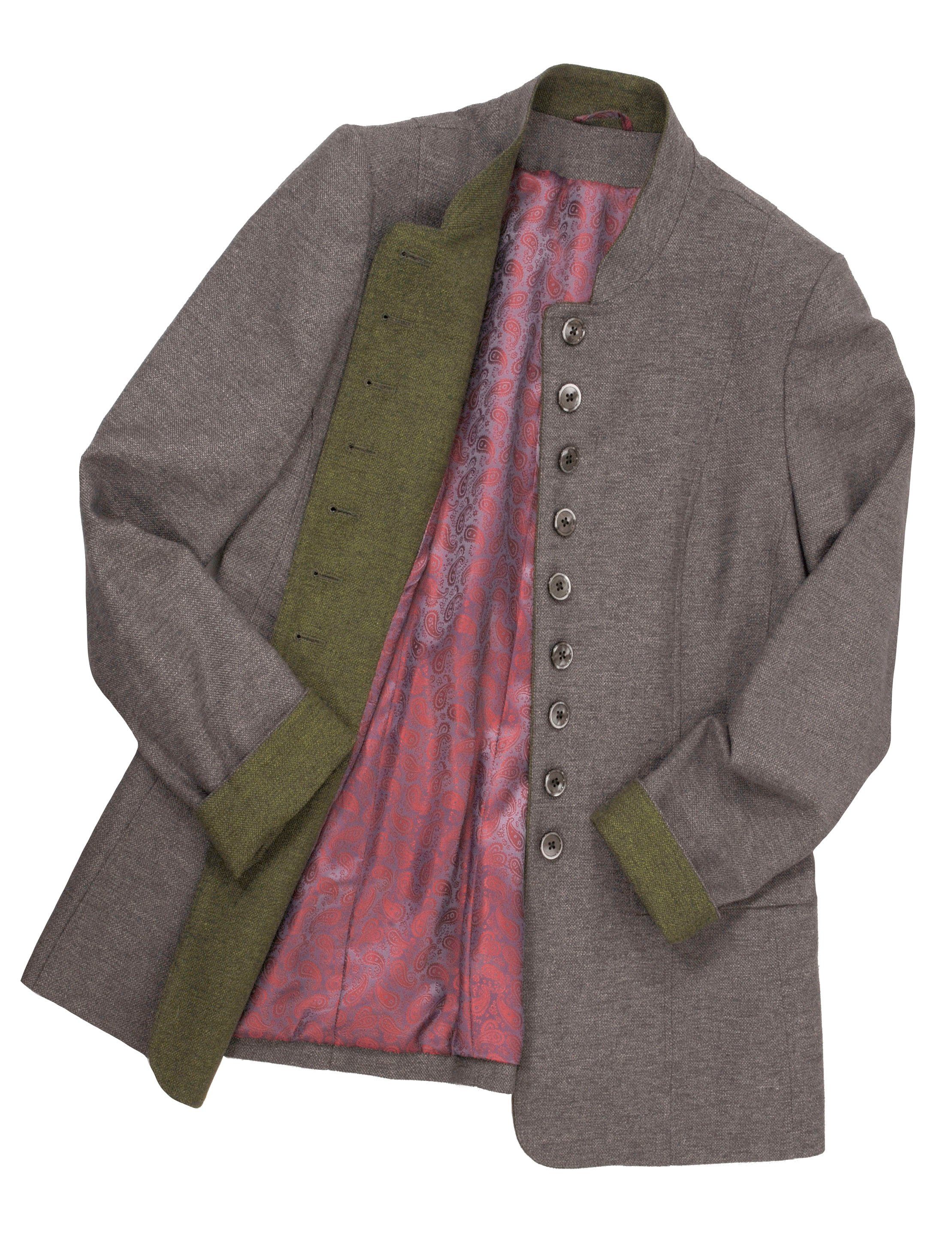 Moschen-Bayern Trachtenjacke PREMIUM Trachtenjacke Trachtenjanker Damen Janker Trachtenblazer Leinenjacke Grau Janker, Leinenjacke, Trachtenblazer, Trachtenjanker