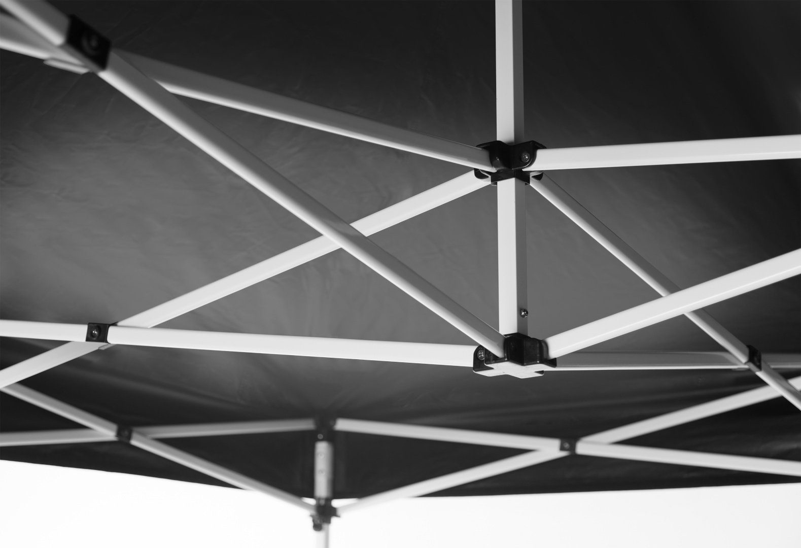 FC-Moto Partyzelt 2.0 3 x 3 m Stahl Zelt, Wasserdicht robust wasserdichte