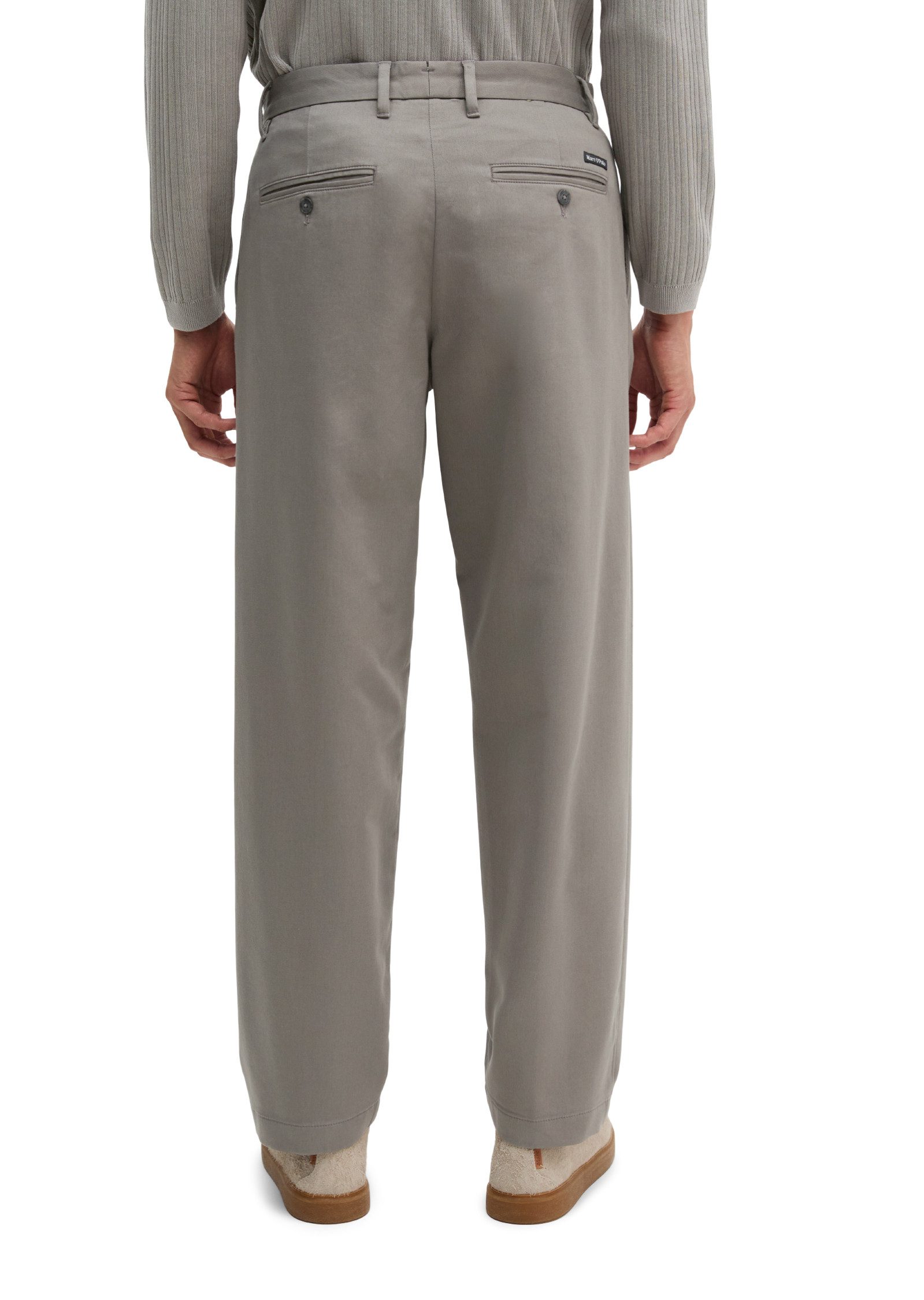 Marc O'Polo Chinohose aus Bio-Bauwoll-Stretch-Satin