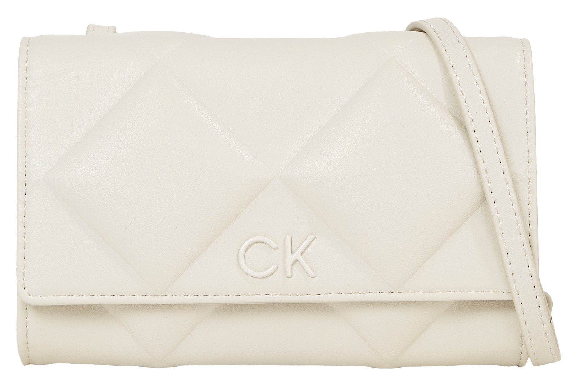 Calvin Klein Geldbörse RE-LOCK QUILT MINI BAG, mit modischer Steppung