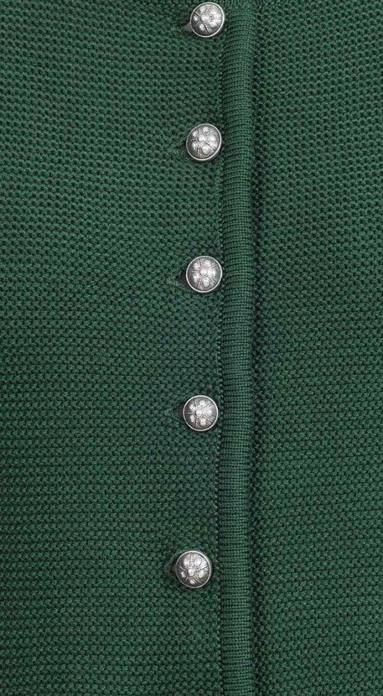 Nübler Trachtenstrickjacke Strickjacke Langarm Anni in Tanne von Nübler günstig online kaufen