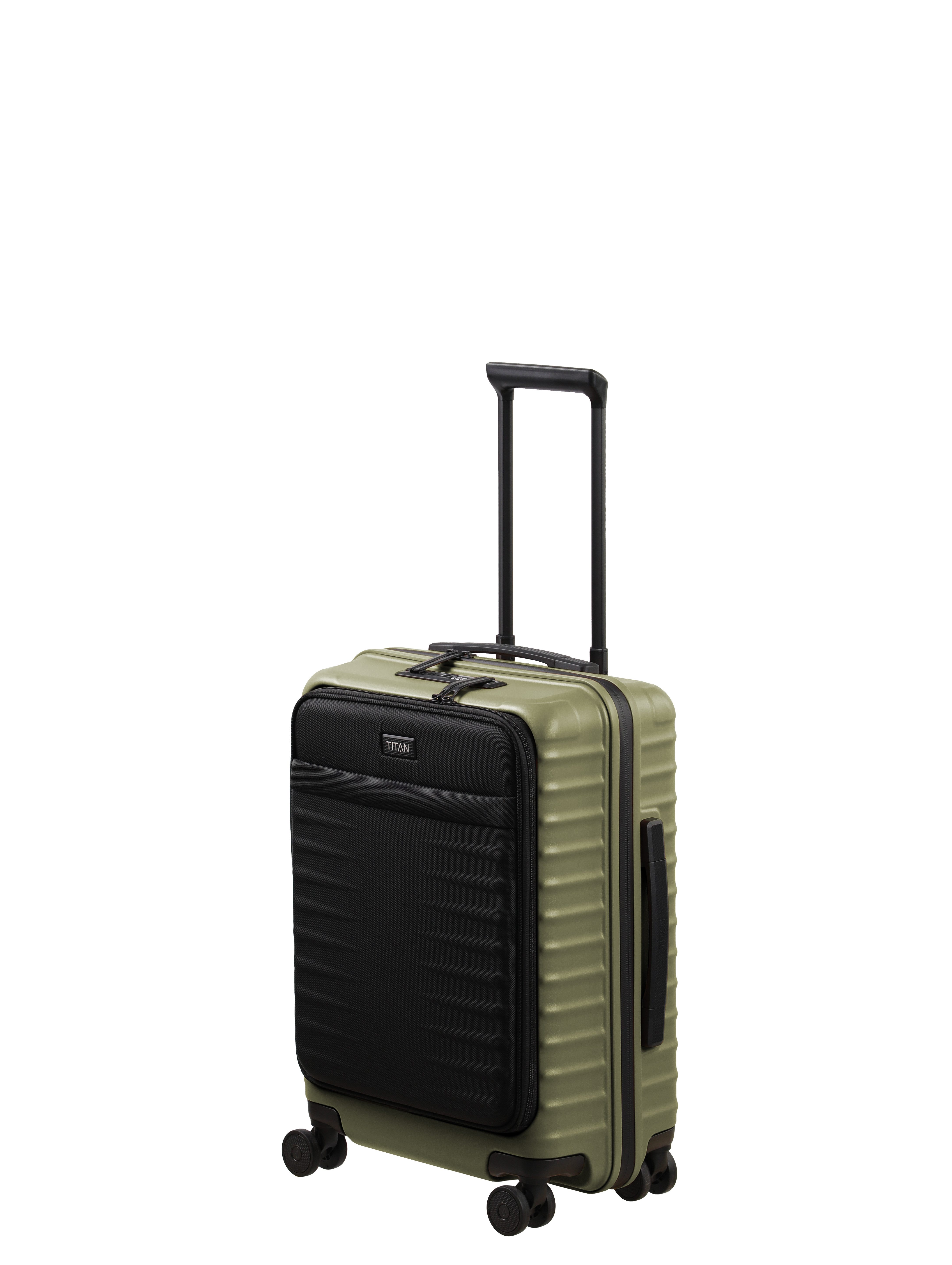TITAN - Made in Germany Trolley UPGRADE Koffer Hartschale, 4 Rollen, mit kratzresistenter Oberfläche und cleverer Innenaufteilung