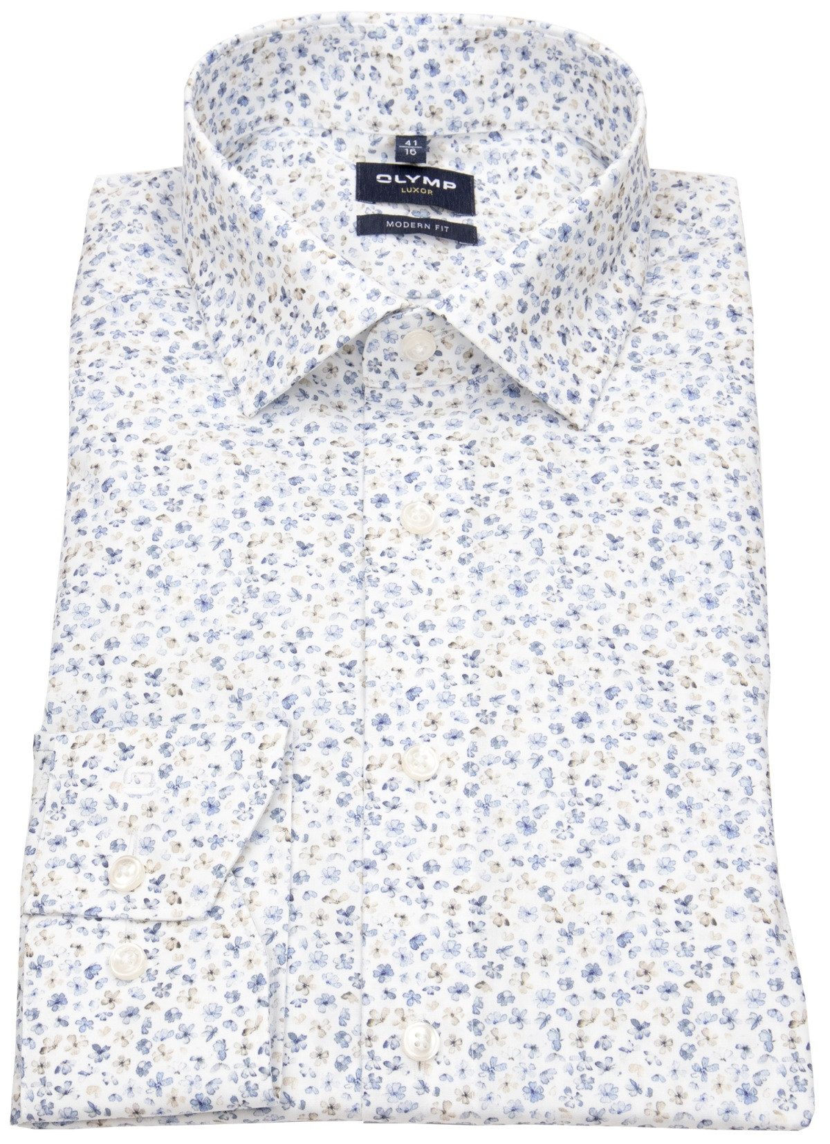 OLYMP Langarmhemd Modern Fit extra langer günstig online kaufen