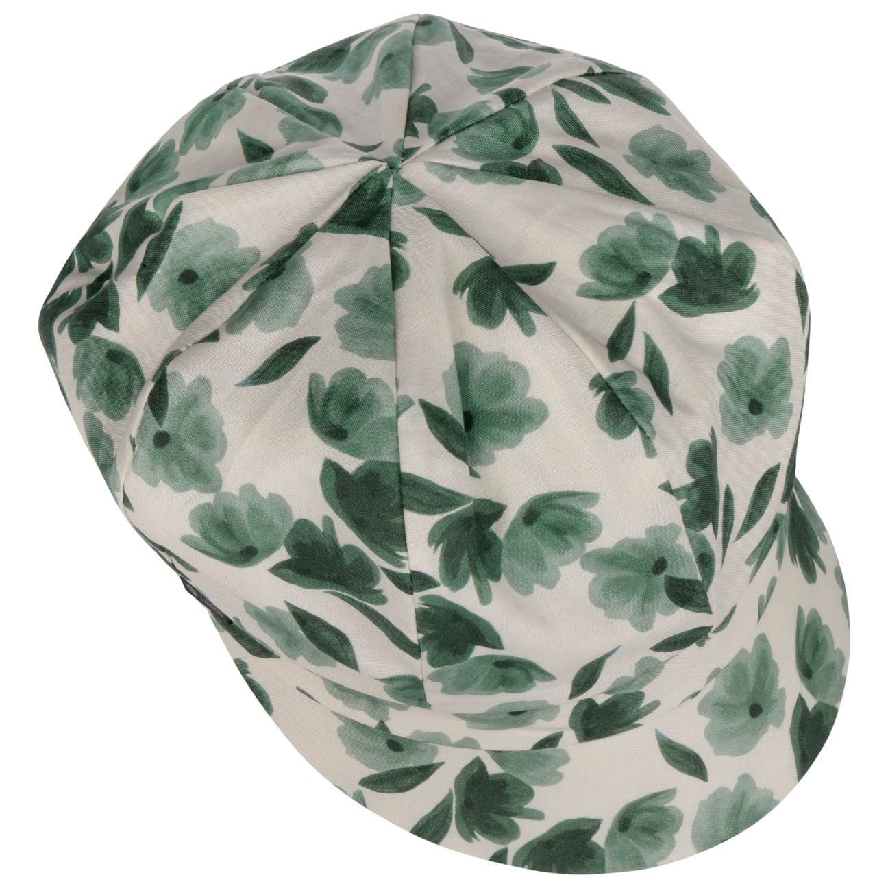 Schirm, mit Damencap Ballonmütze Italy grün Lipodo (1-St) in Made