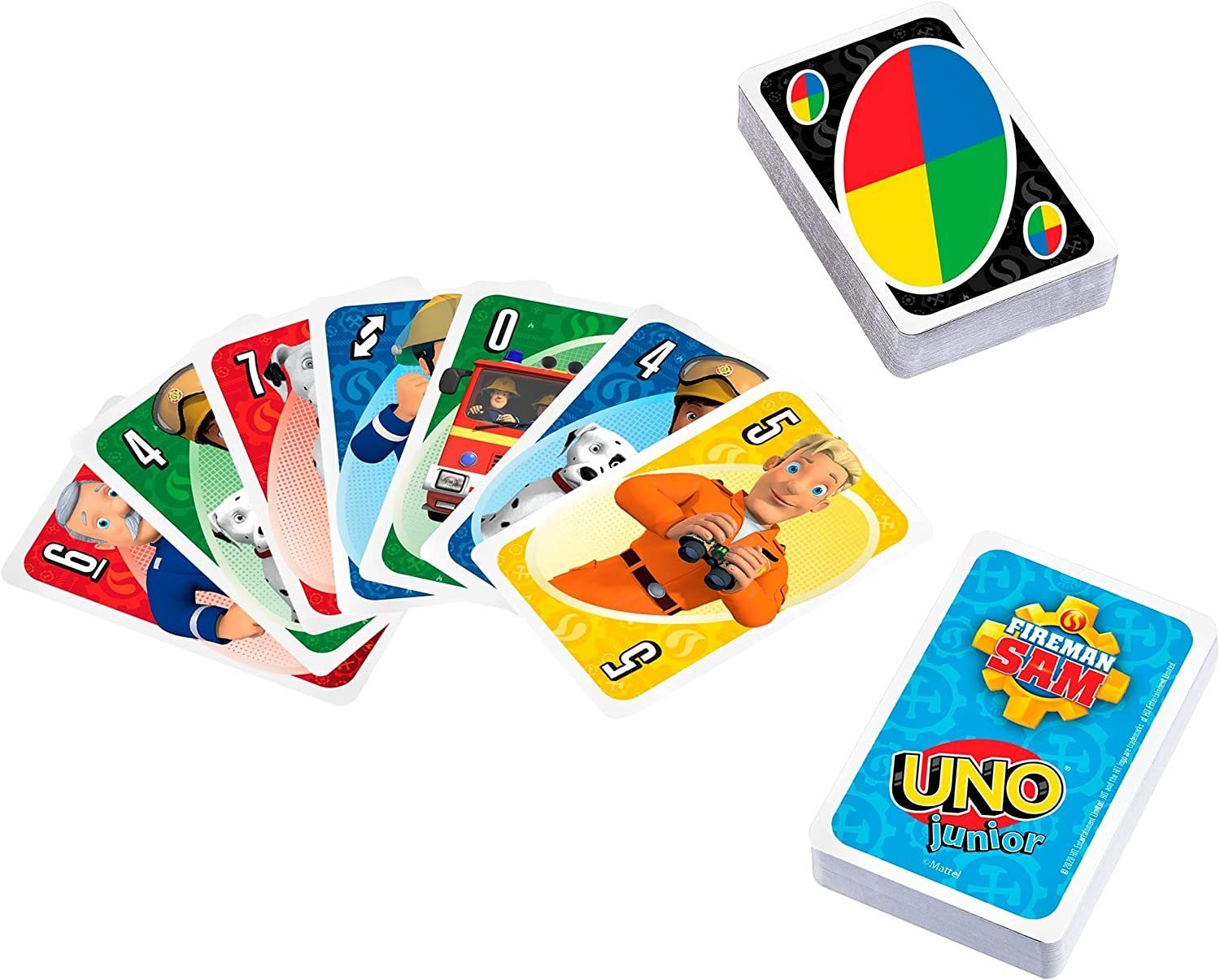 Spiel UNO - Feuerwehrmann Sam