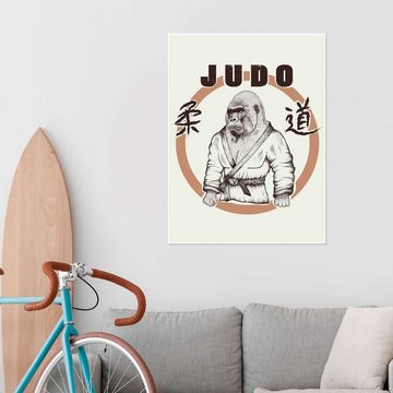 Posterlounge Poster Editors Choice, Judo Art, Malerei