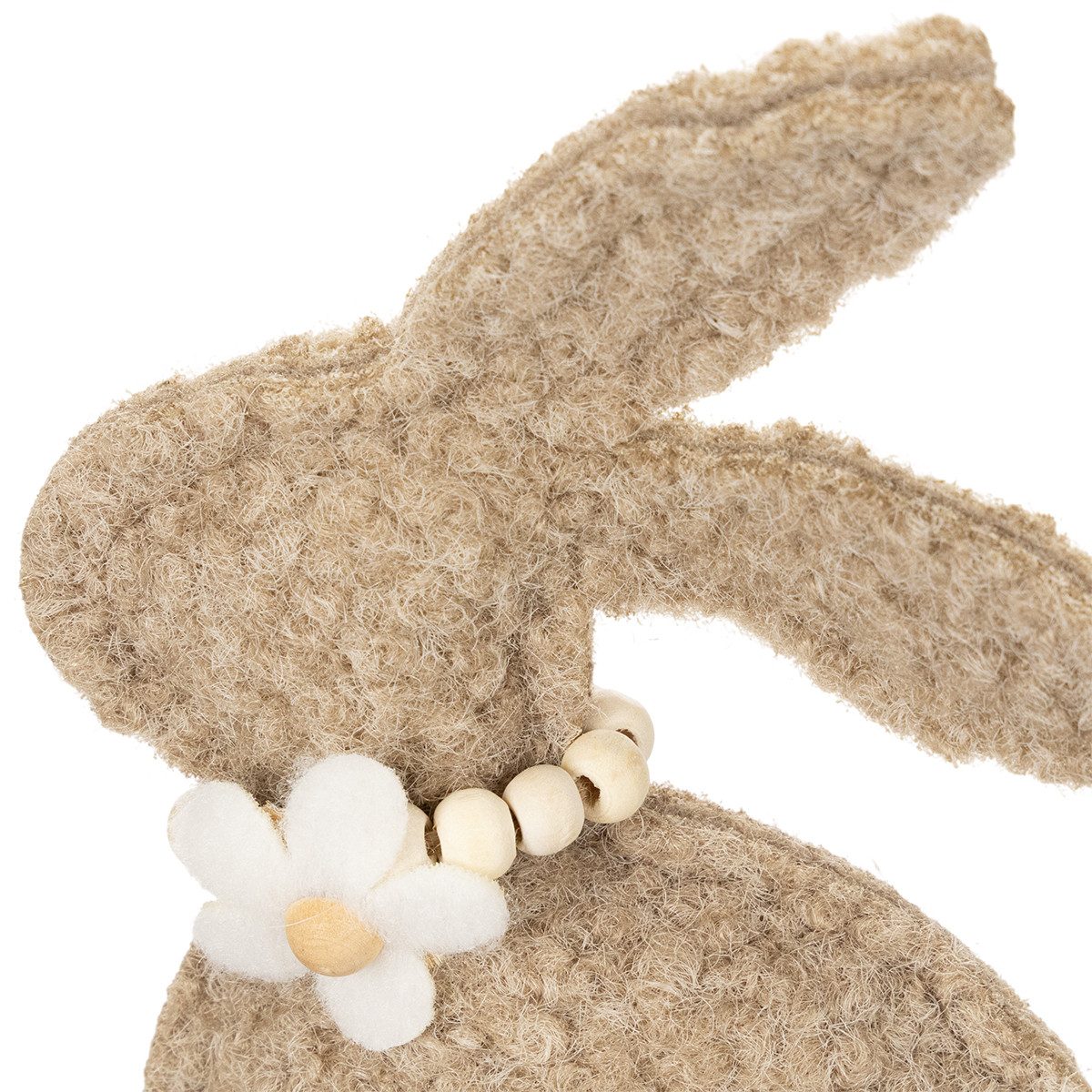 Florists Products Osterhase Frühlingshase Plüschfigur Dekoidee für Ostern Wohnzimmer, 6 Stück