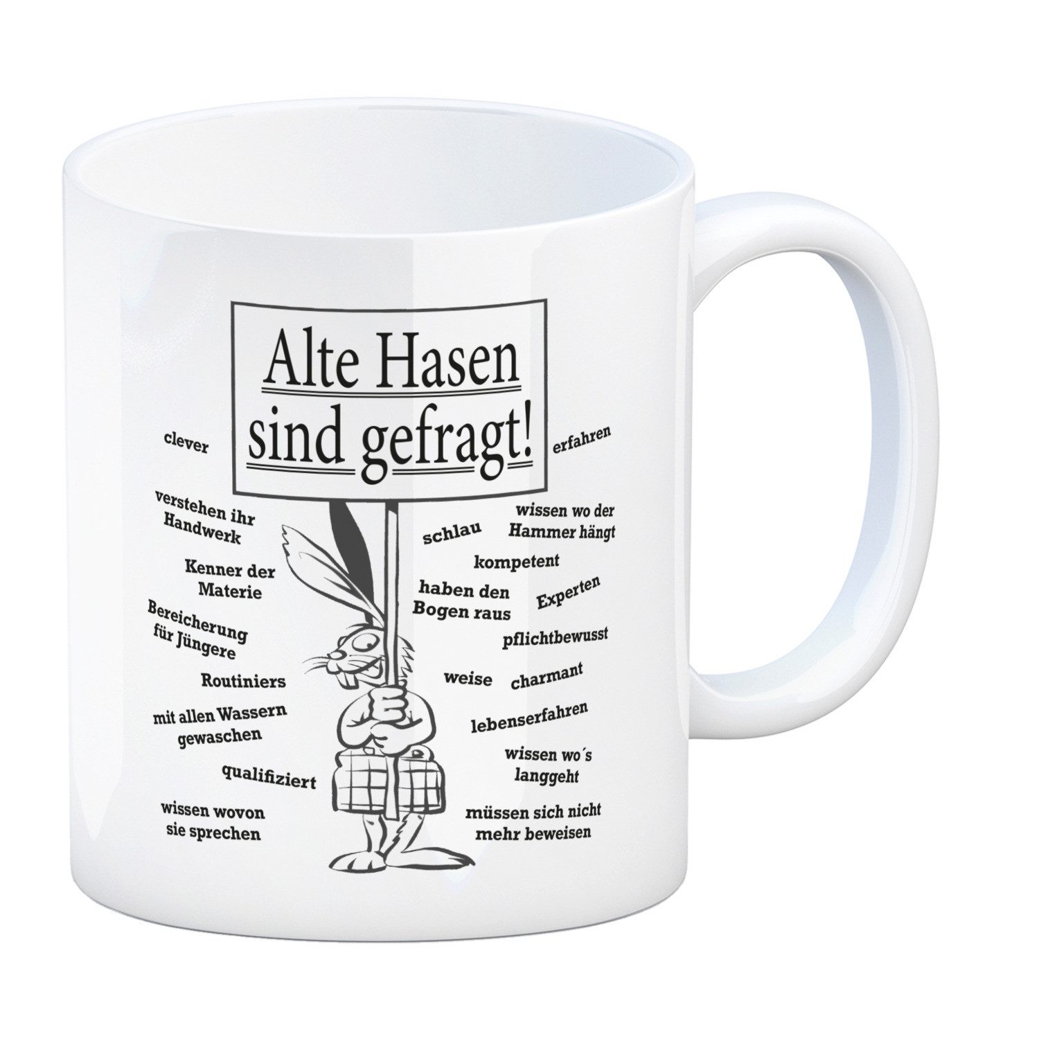 Tasse Alte Hasen sind gefragt! Kaffeebecher