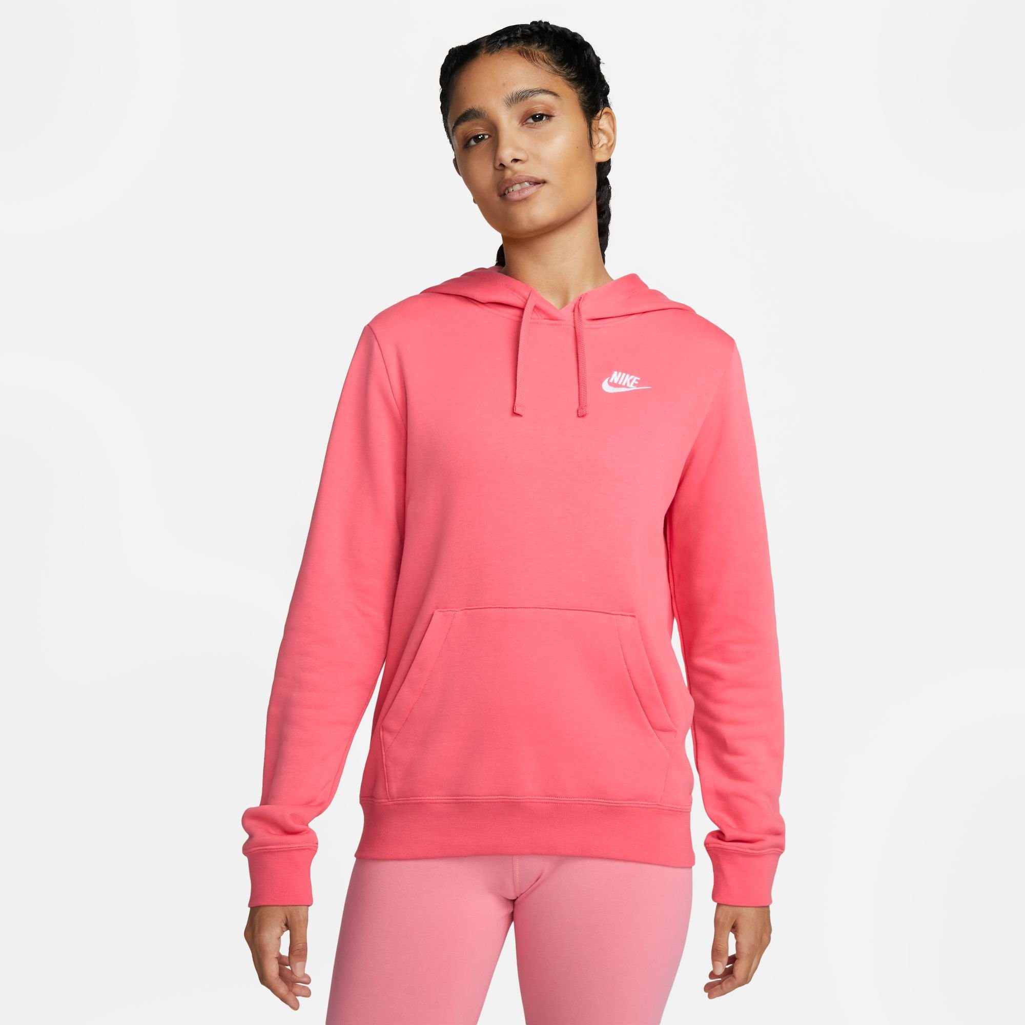 CLUB Sportswear PULLOVER WOMEN'S FLEECE Kapuzensweatshirt HOODIE orange Nike