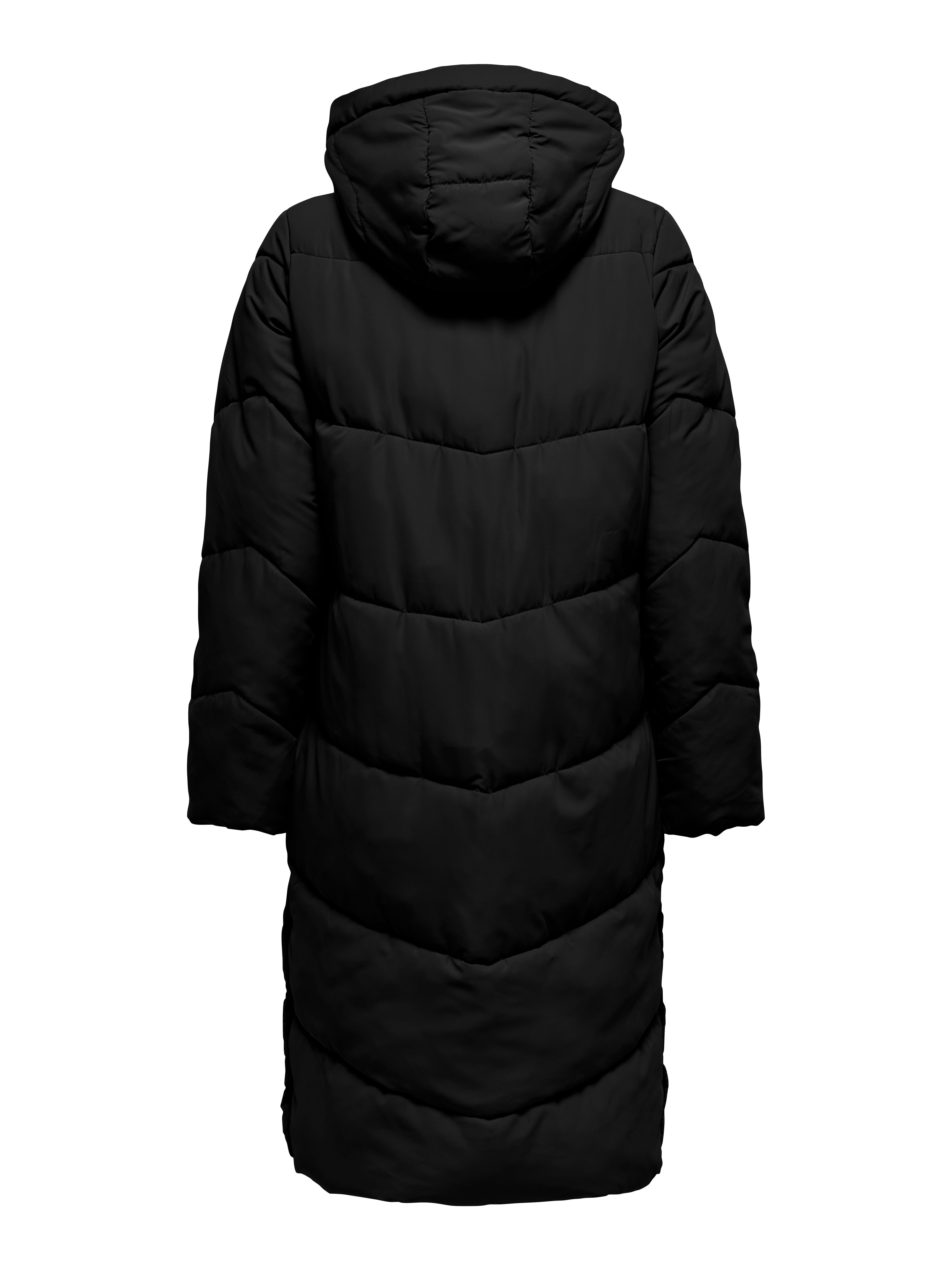ONLY Steppmantel ONLMEGAN LIFE LONG PUFFER COAT CS OTW verdeckter Zipper, Reißverschlusstaschen, winddicht – Bild 5 von 5