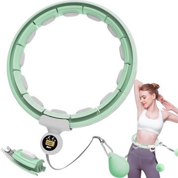 iceagle Hula-Hoop-Reifen Hula-Hoop-Reifen, abnehmbar, intelligentes Zählen (set, Wird nicht fallen, Einstellbar und tragbar), mit 16 Segments,Automatische Zählung (set), 69-110cm