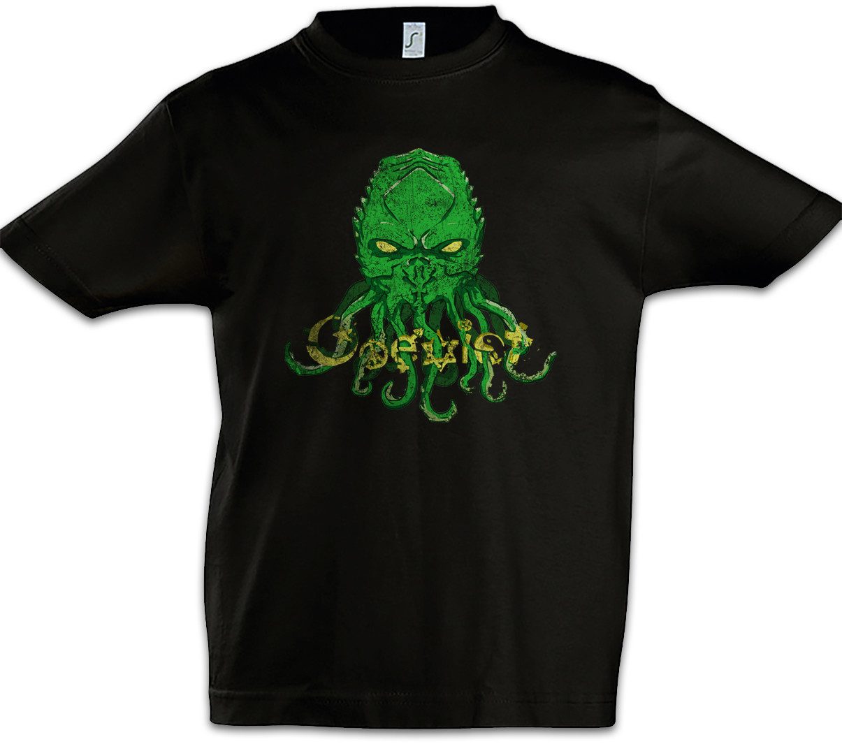 Print-Shirt Cthulhu Coexist Kinder T-Shirt Call Horror Arkham H. P. Lovecraft