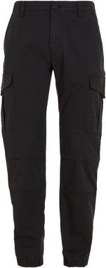 Tommy Jeans Cargohose TJM ETHAN WASHED TWILL CARGO mit Bindebändern