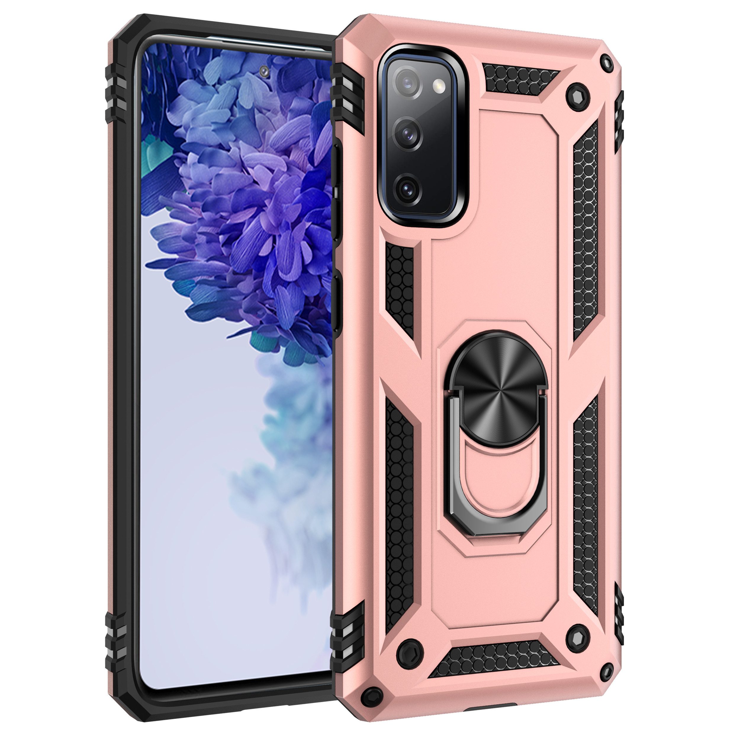 Mycotech Handyhülle Outdoor Armor Case Samsung Hülle Für Samsung Galaxy S20 FE-Rosegold