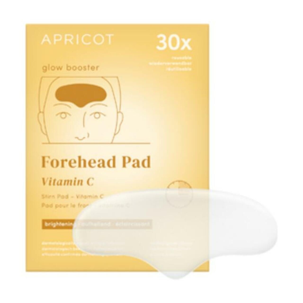 APRICOT Beauty Anti-Aging-Creme Forehead Pad Vitamin C ''glow booster'', vegan