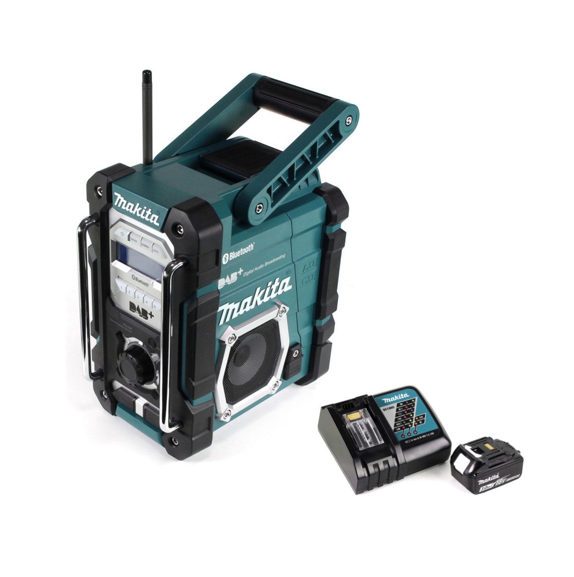Makita DMR 112 RF1 Akku Baustellen Radio 7,2 Baustellenradio