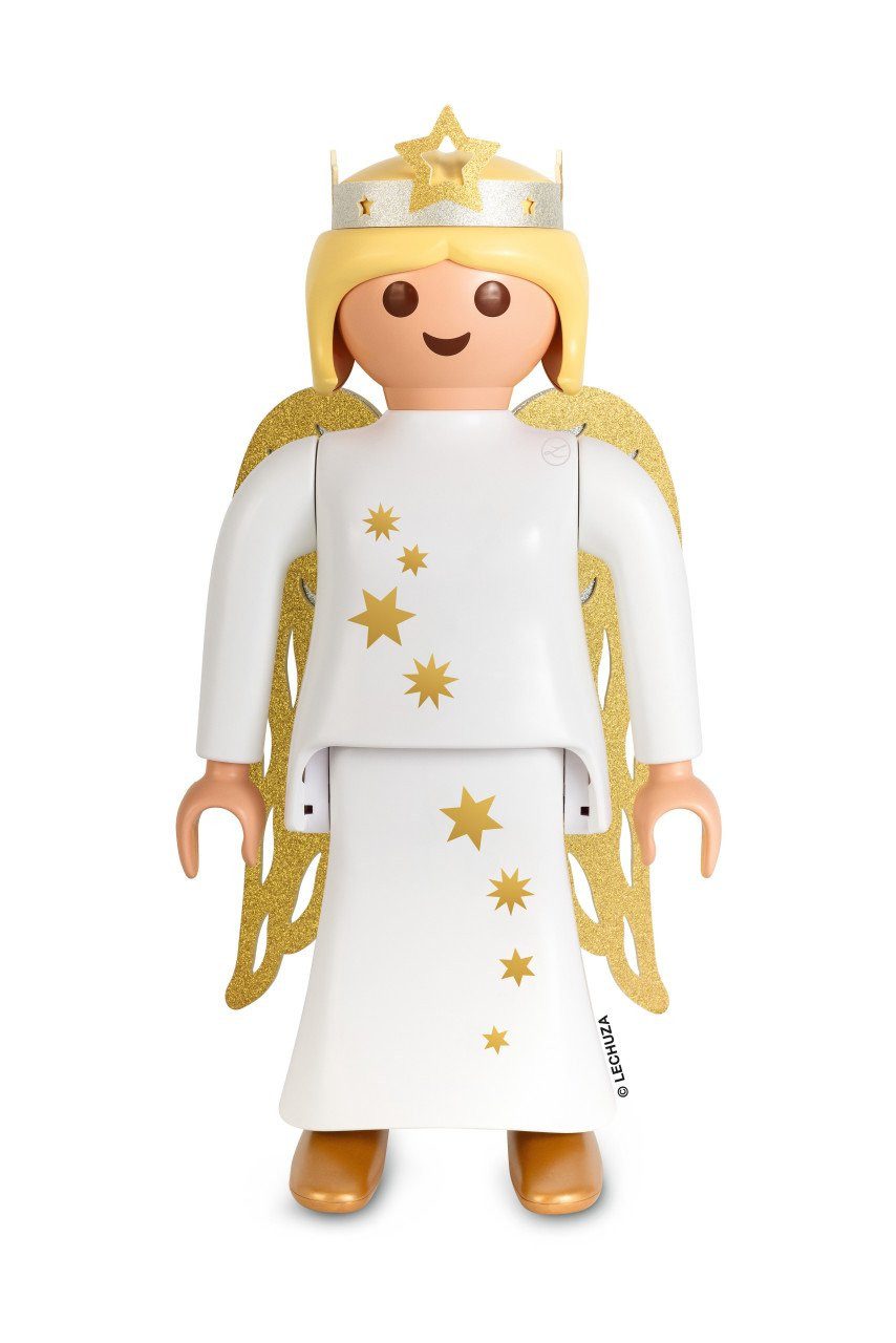 Lechuza® Gartenfigur Lechuza Dekofigur Playmobil Engel Noella 60 cm günstig online kaufen