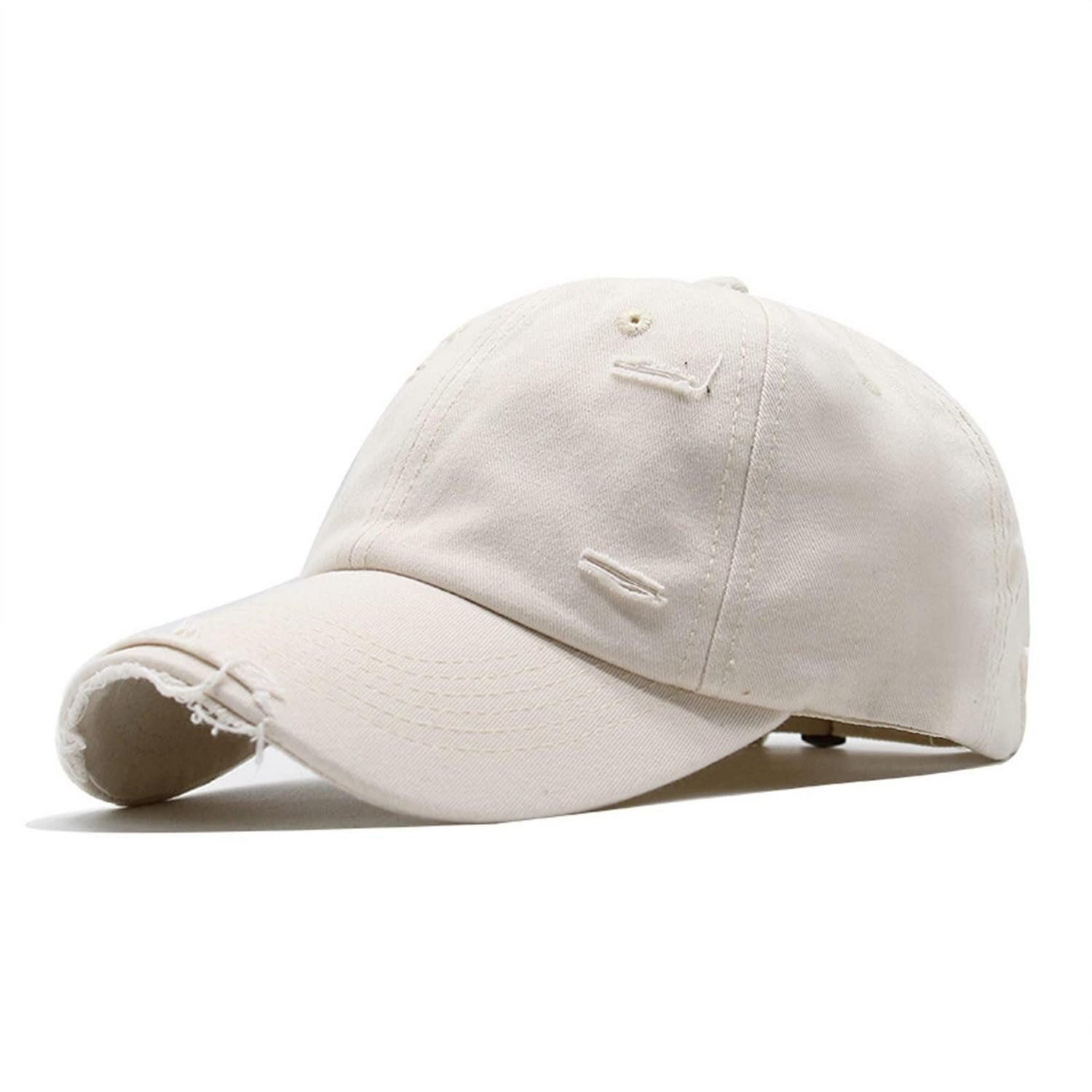 Baseball Cap Basecap Damen Herren Baumwolle verstellbar Einheitsgröße Beige