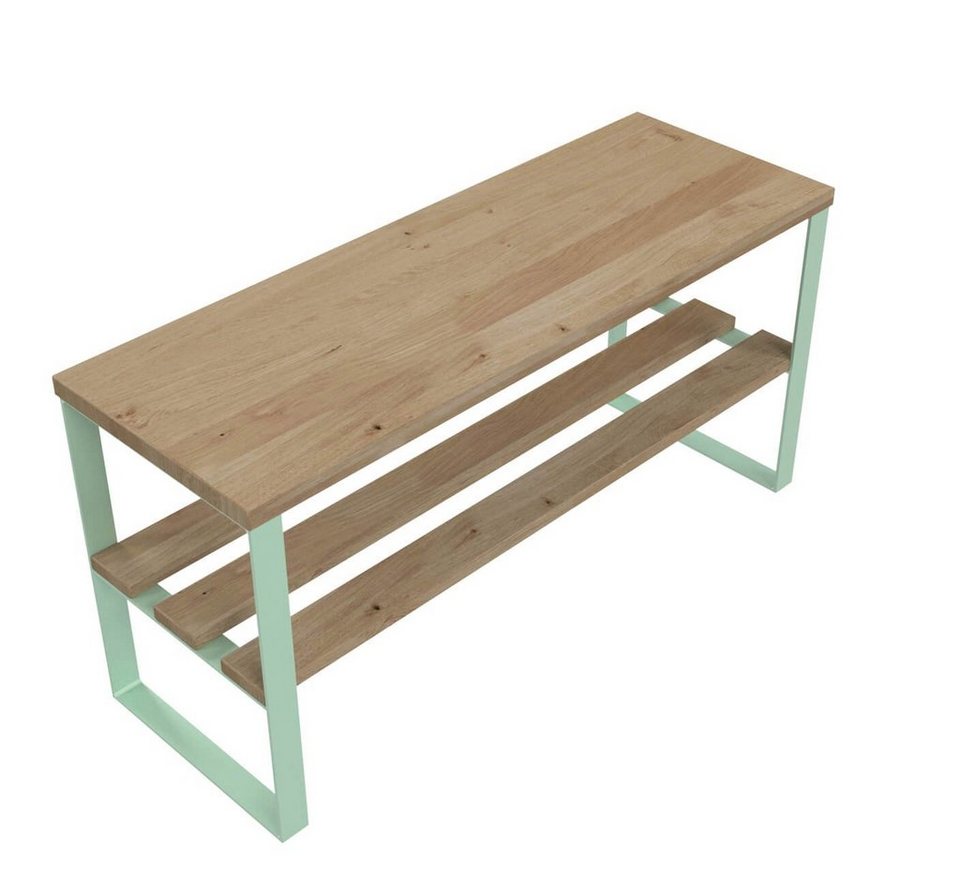 KUNSTLOFT Schuhbank »Mitzi«, handgefertigte Garderobenbank aus