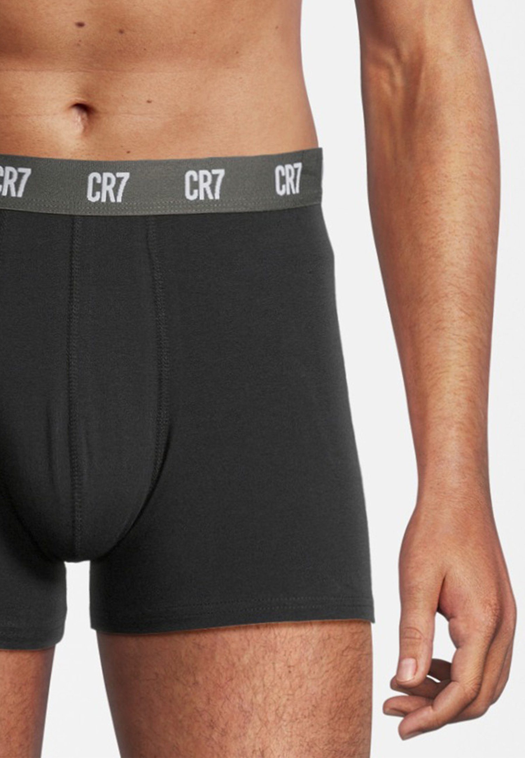 CR7 Boxershorts Trunks zertifizierte 3-Pack GOTS Bio-Baumwolle (3-St) Mehrfarbig_2740