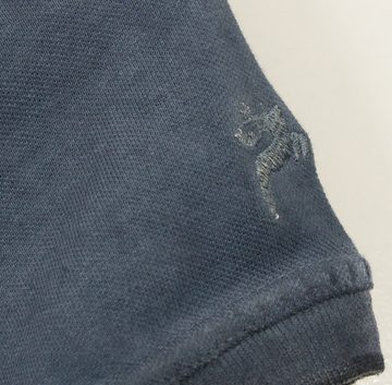 Isar-Trachten T-Shirt Kinder Poloshirt 'Kilian' im Used Look, Jeansblau