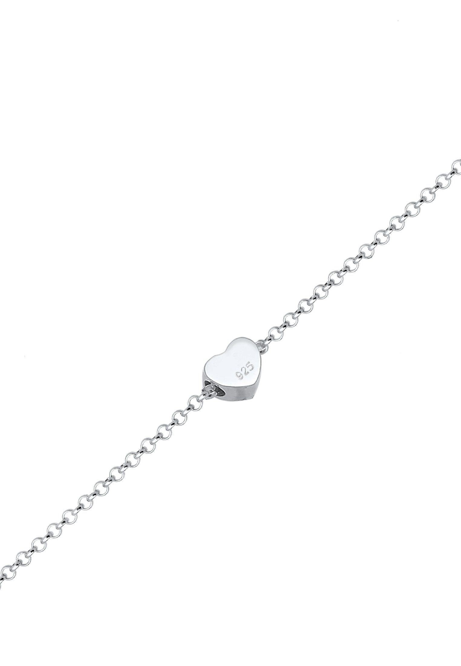 Elli Armband Armkette Herz Love Basic 925 Silber