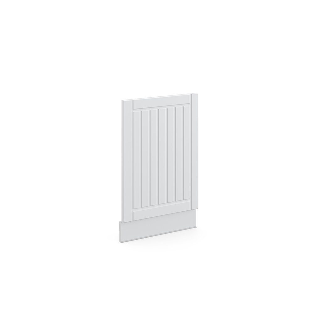 Vicco Frontblende Fame-Line, Weiß Landhaus/Weiß, 45 cm ohne Arbeitsplatte