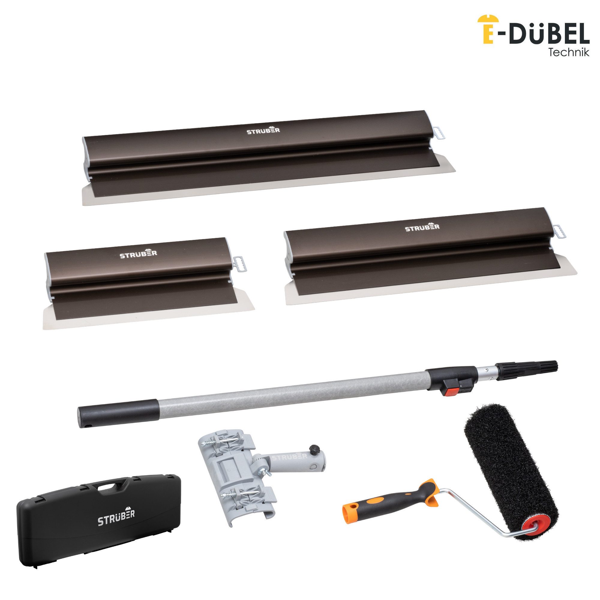 STRÜBER Flächenspachtel Flächenspachtel Set im Koffer – 7-tlg. SET (1-St)