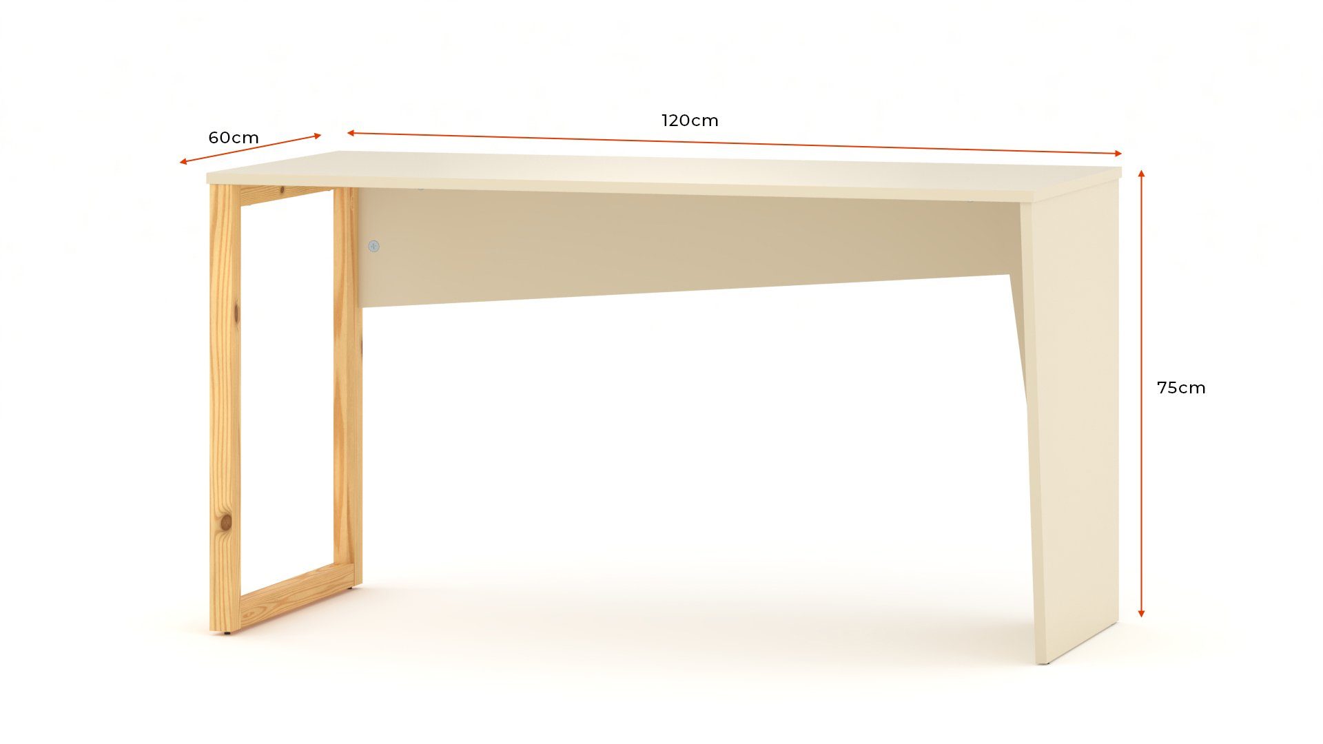 Schreibtisch Gelb ohne Carol Schreibtisch mit Carol Siblo Schublade) bunter Tischplatte (Bunter Kinderschreibtisch