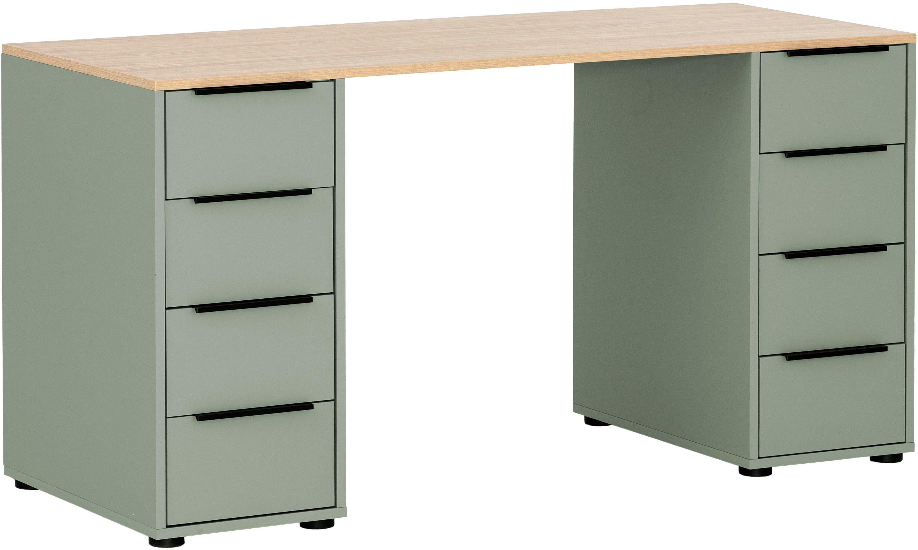 Schildmeyer Schreibtisch Elma, Schreibtisch, Made in Germany, B: 140 cm, Solide Verarbeitung - Dieses Produkt ist in Deutschland gefertigt