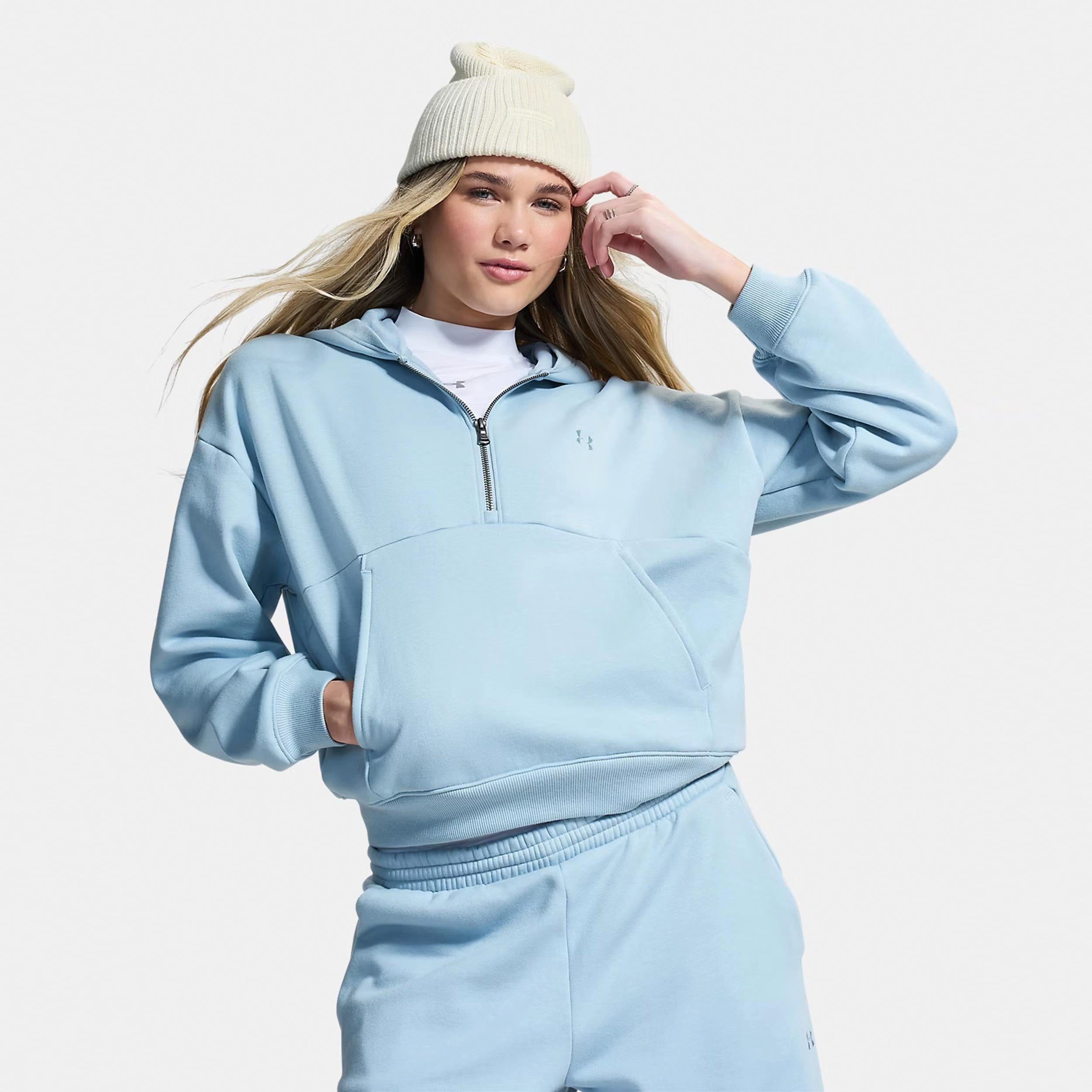 Under Armour® Kapuzensweatshirt Icon Fleece Halfzip