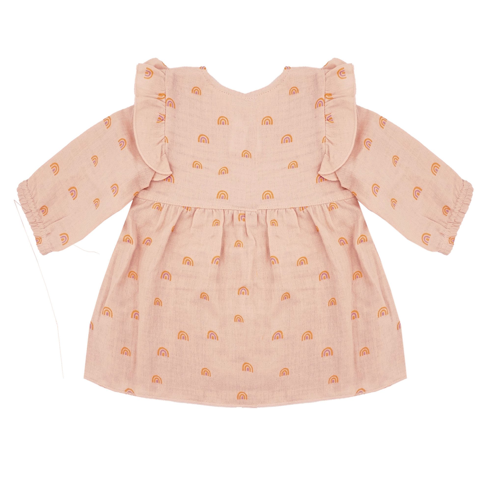 MAXIMO Shirtbluse GOTS BABY GIRL-Bluse 3/4 Arm Musselin (1-tlg)