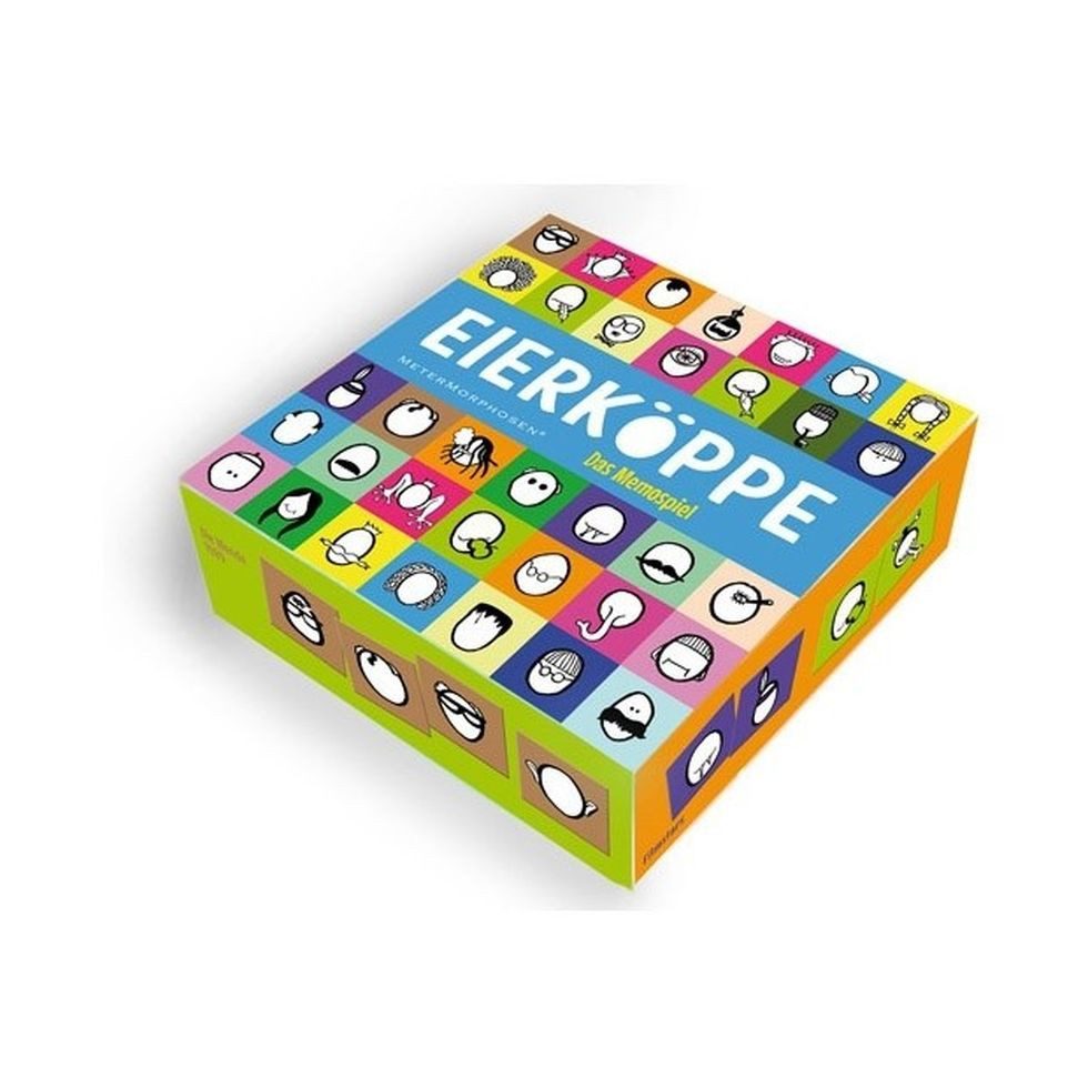 Metermorphosen Spiel, Eierköppe - Das Memospiel