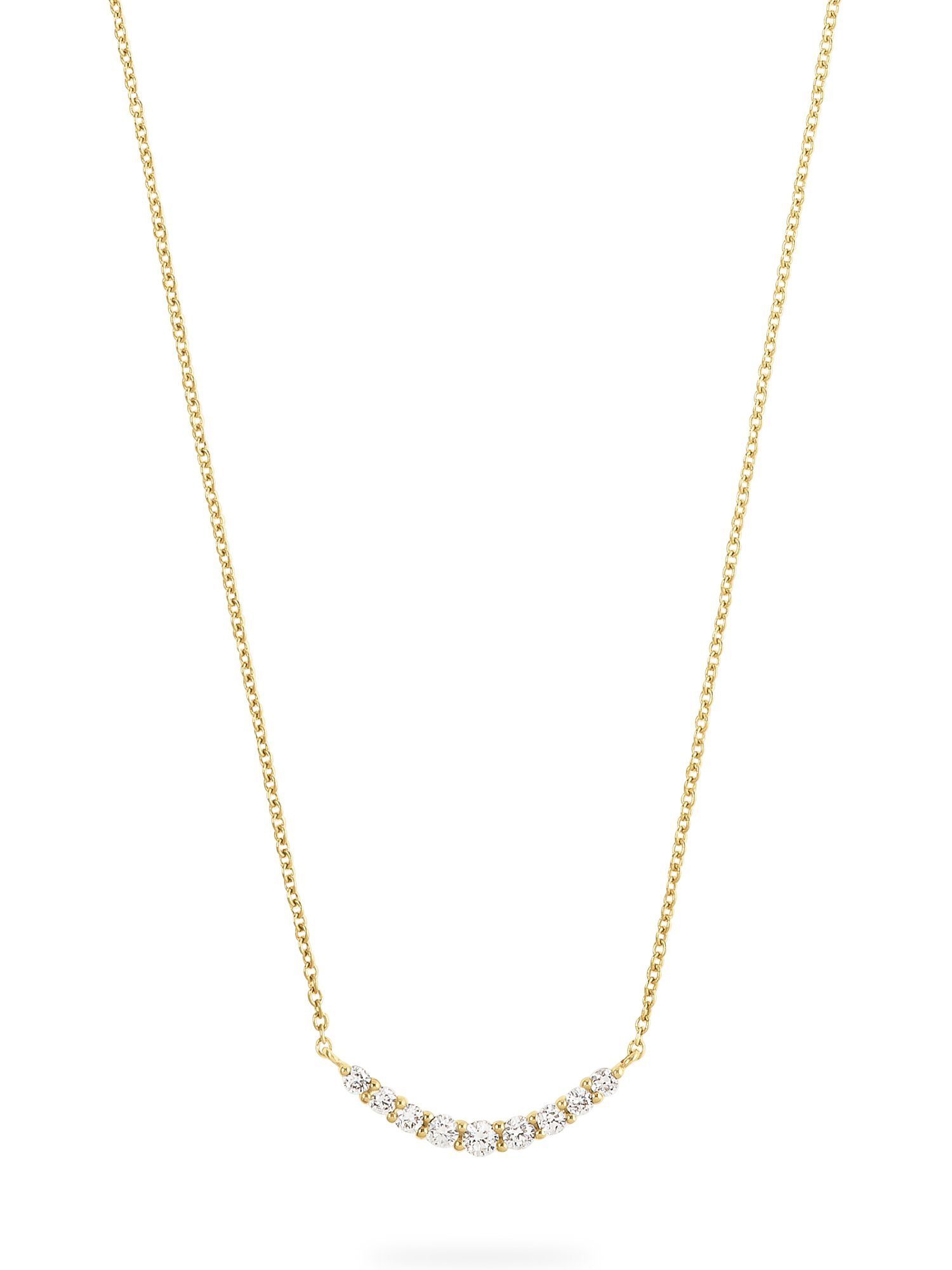 Collier CHRIST Damen-Kette 9 Diamant